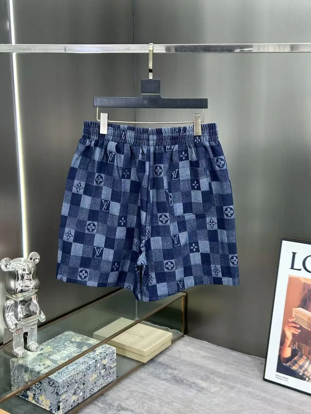 Monogram Jacquard Denim Shorts D15511050 — view 2