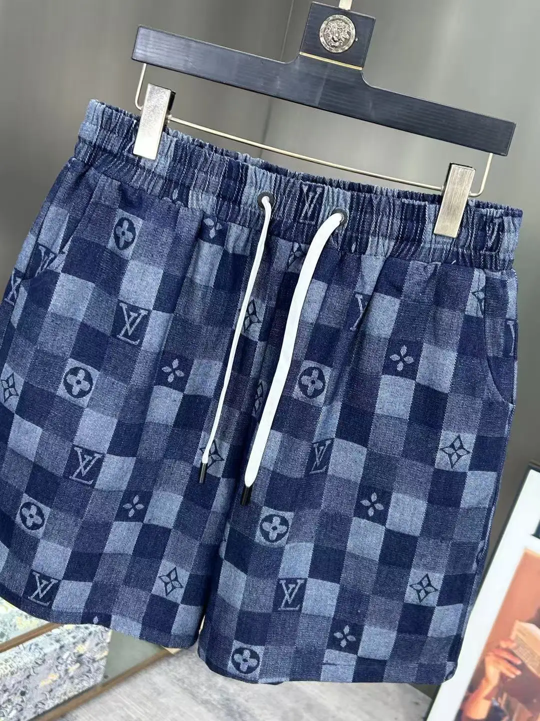 Monogram Jacquard Denim Shorts D15511050 — view 3