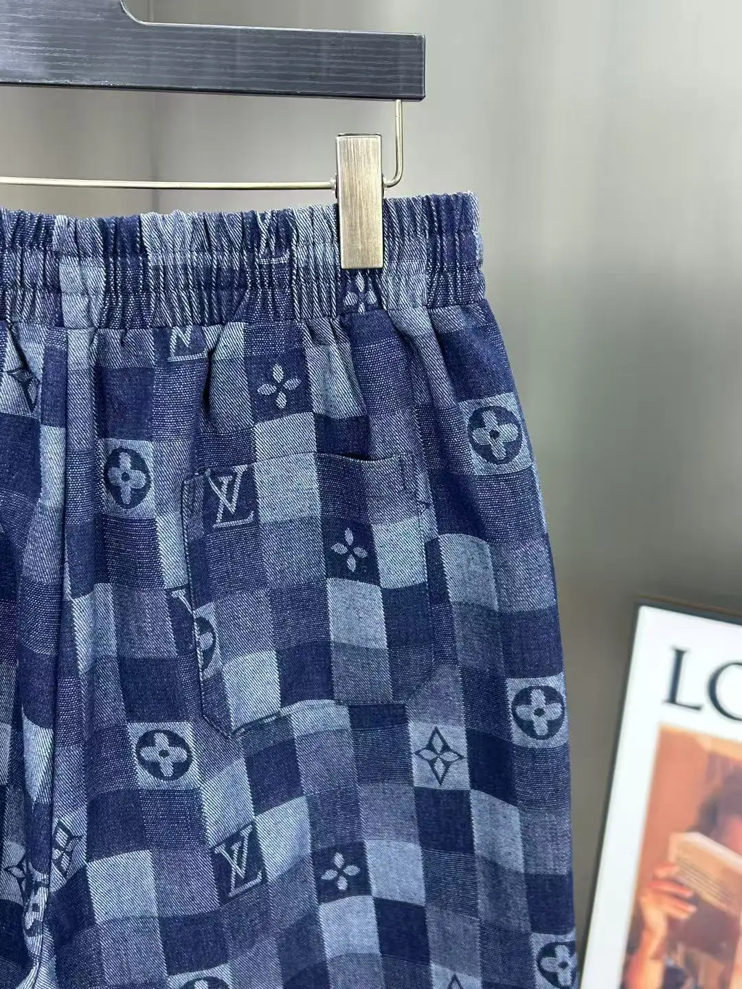 Monogram Jacquard Denim Shorts D15511050 — view 6