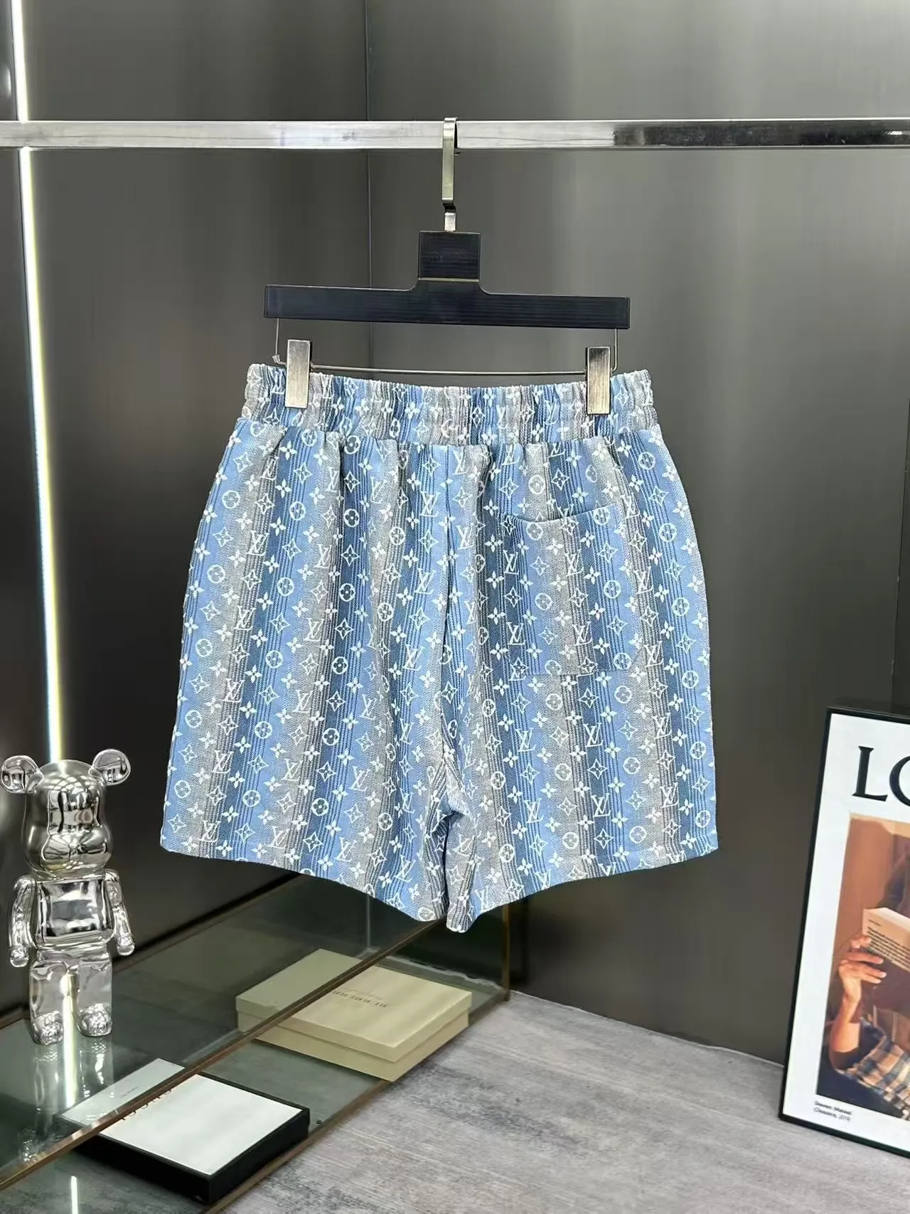 Monogram Jacquard Denim Shorts D15511049 — view 2