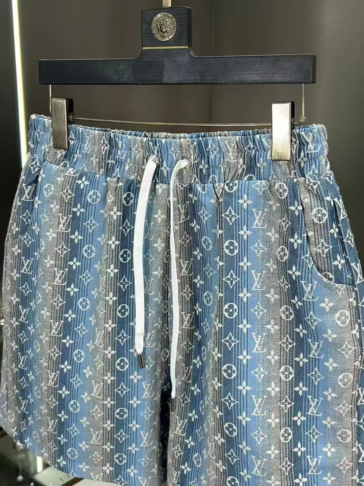 Monogram Jacquard Denim Shorts D15511049 — view 5