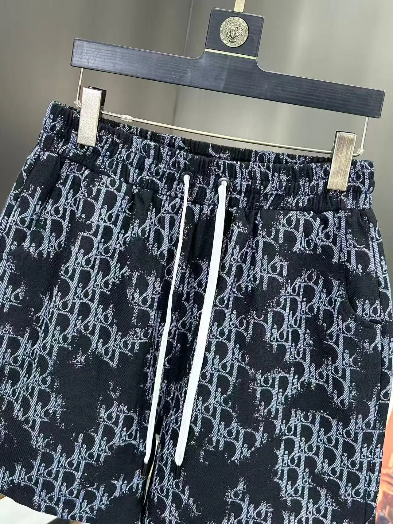 Oblique Jacquard Denim Shorts D15511048 — view 3