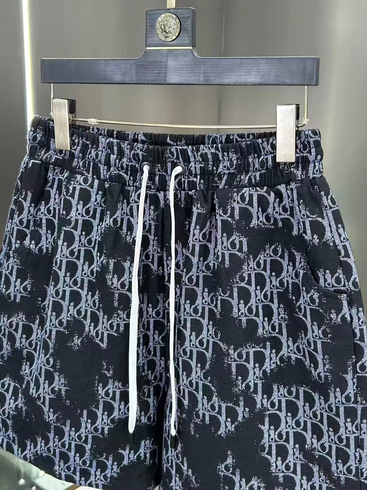 Oblique Jacquard Denim Shorts D15511048 — view 6