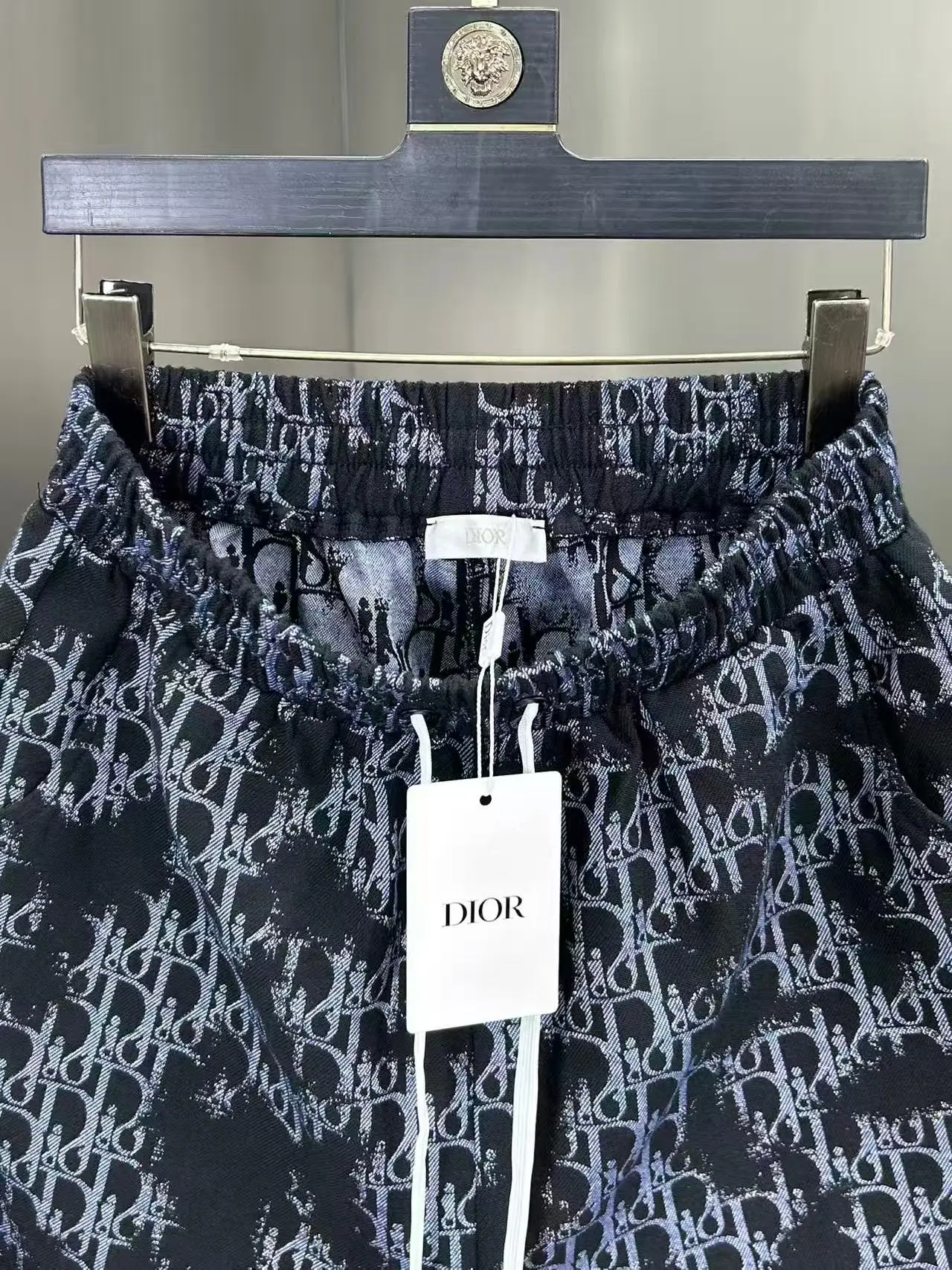 Oblique Jacquard Denim Shorts D15511048 — view 7