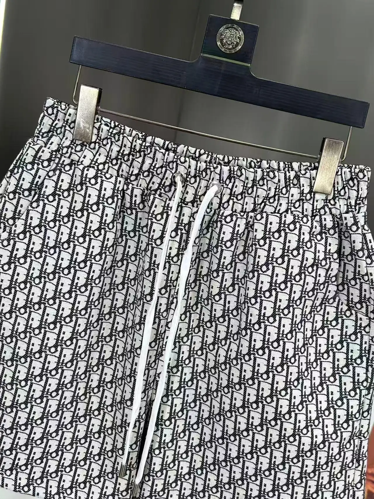Oblique Jacquard Denim Shorts D15511034 — view 3