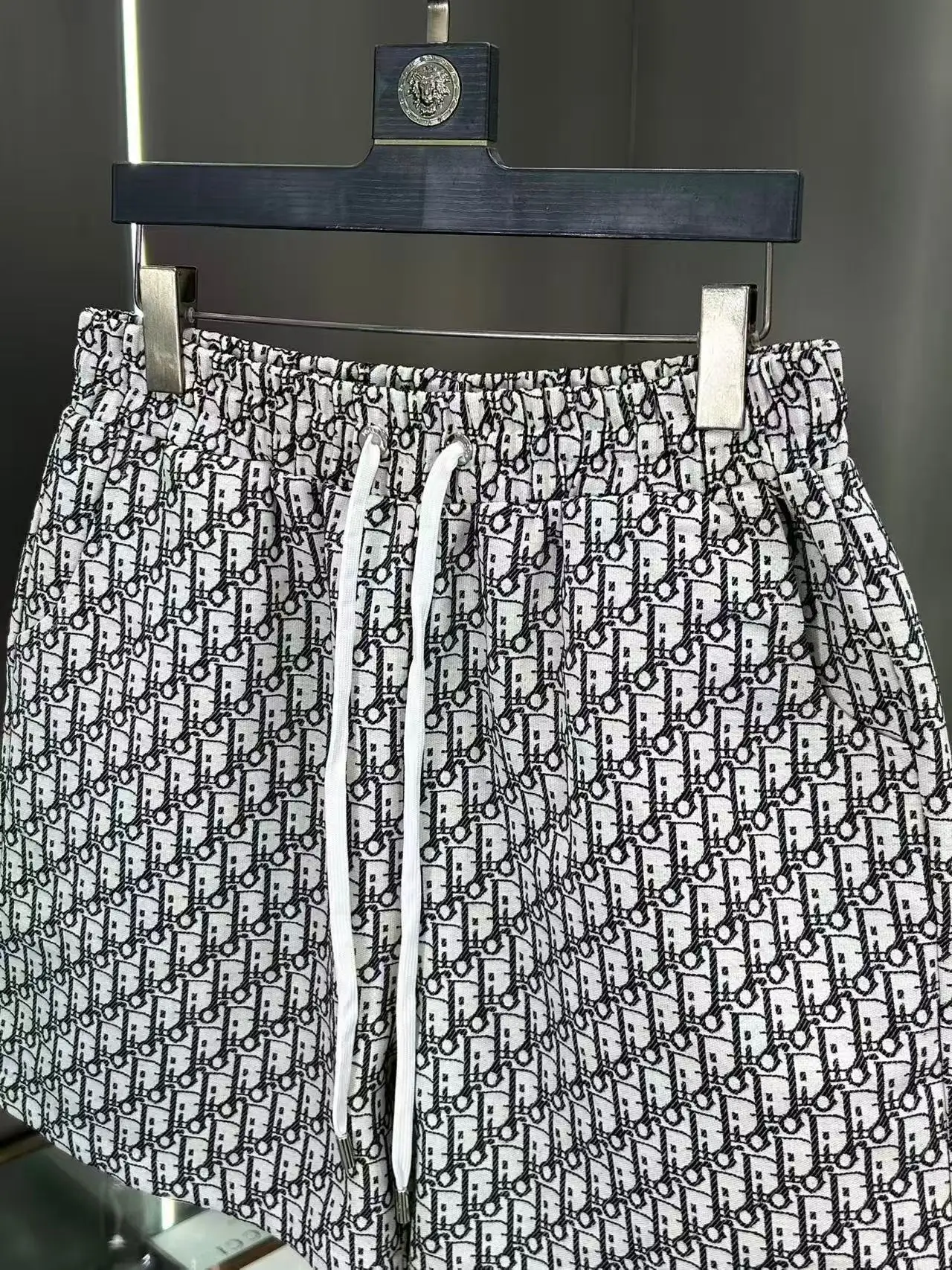 Oblique Jacquard Denim Shorts D15511034 — view 4
