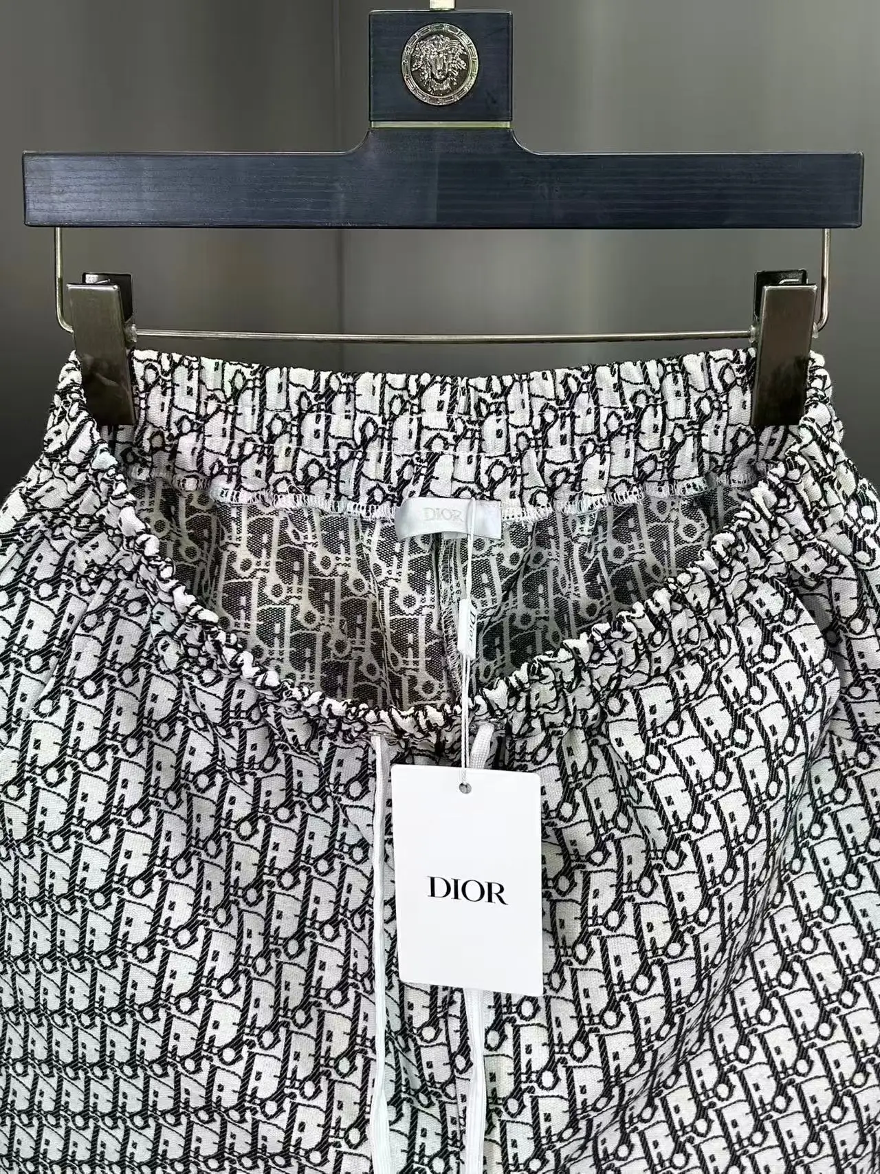 Oblique Jacquard Denim Shorts D15511034 — view 6