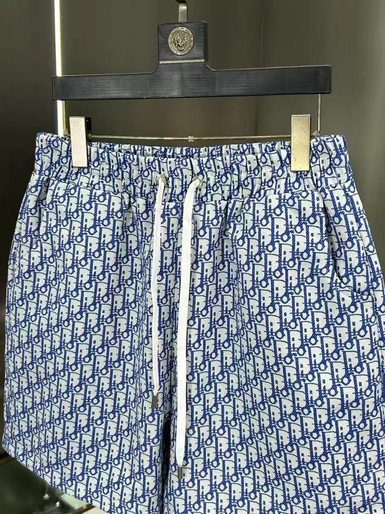 Oblique Jacquard Denim Shorts D15511035 — view 3