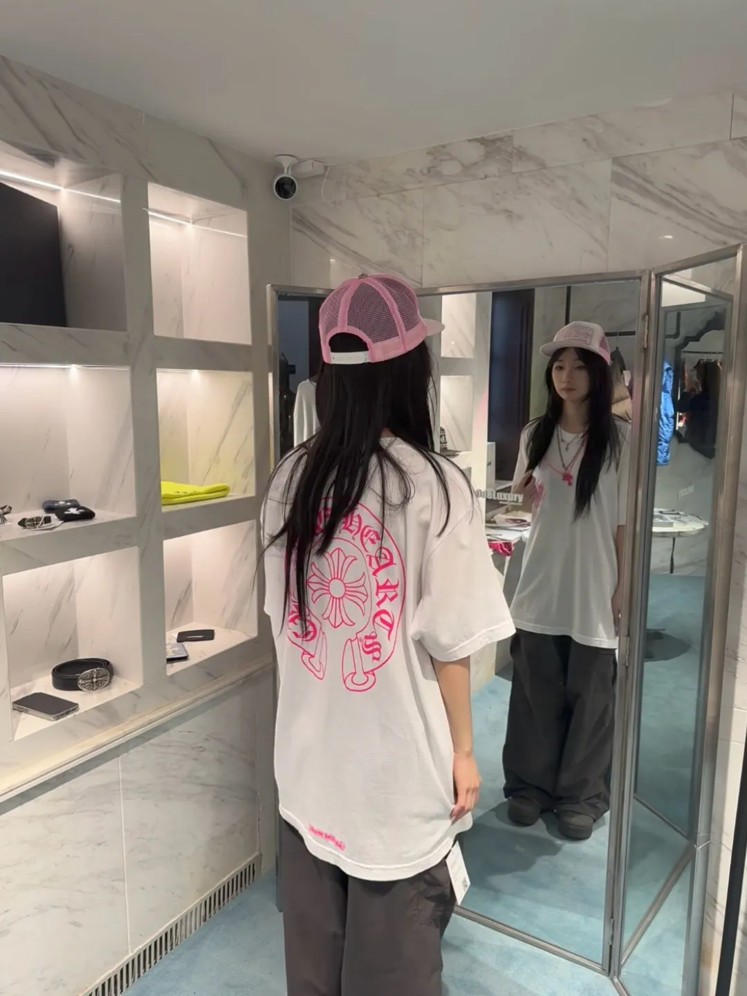 Chrome Hearts Horseshoe Embroidery T-Shirt D12023684 — view 16