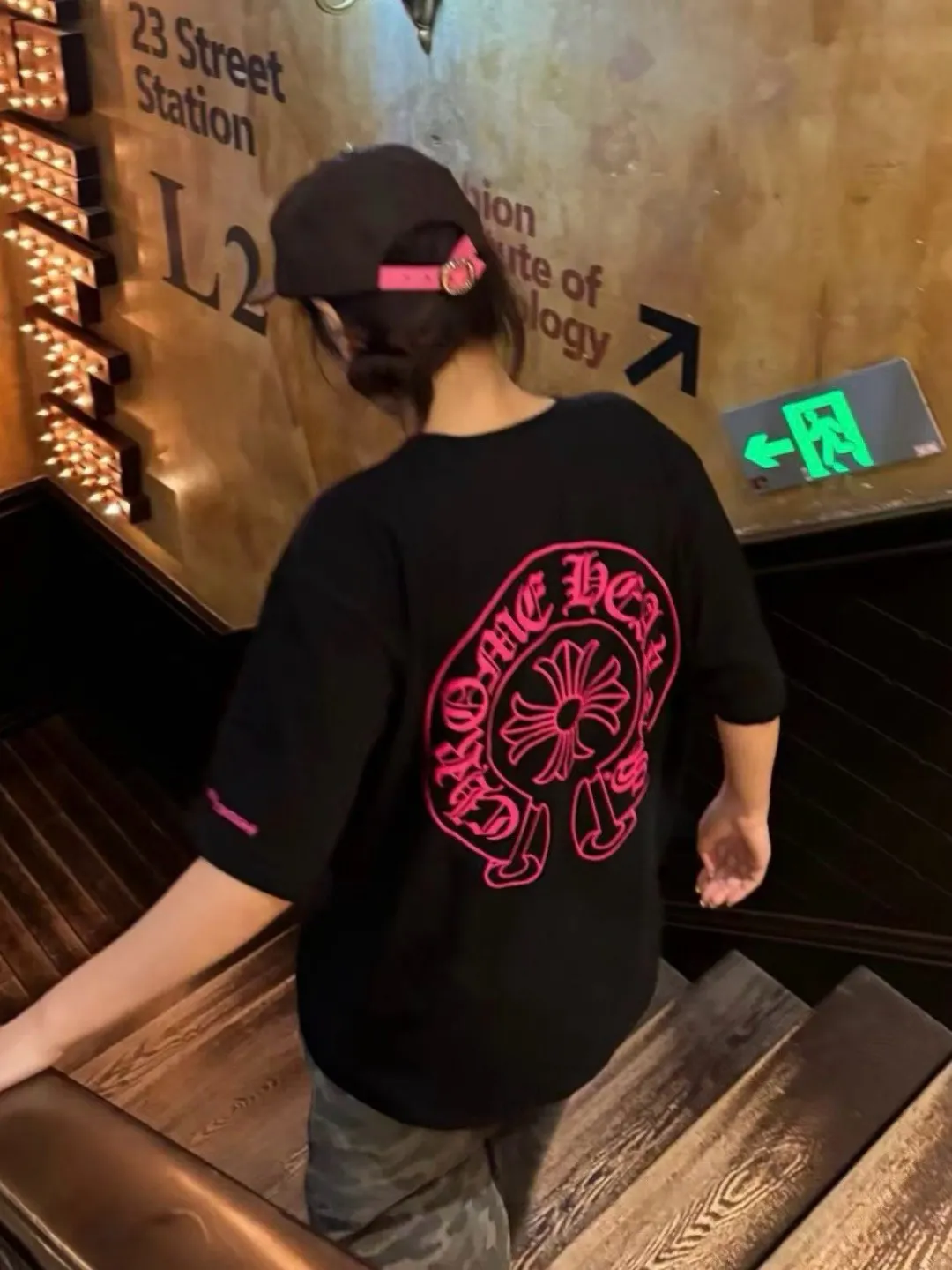 Chrome Hearts Horseshoe Embroidery T-Shirt D12023684 — view 20