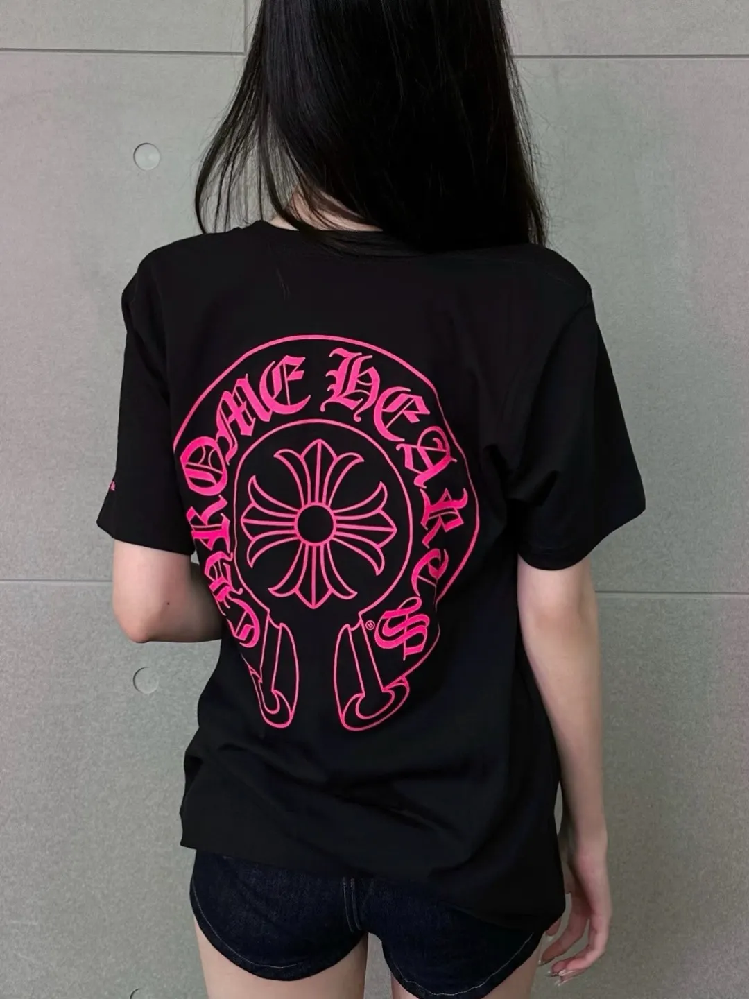 Chrome Hearts Horseshoe Embroidery T-Shirt D12023684 — view 21
