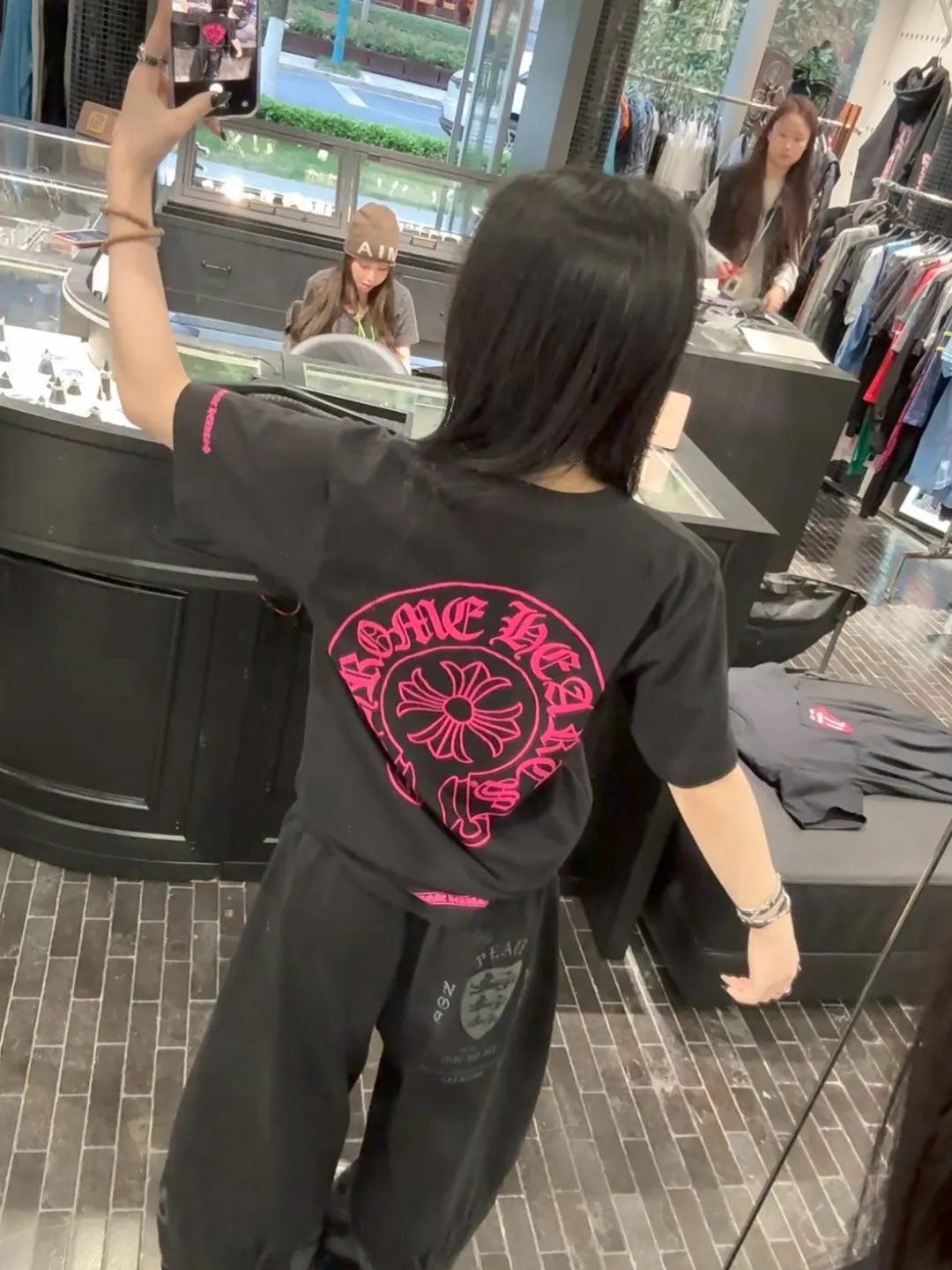 Chrome Hearts Horseshoe Embroidery T-Shirt D12023684 — view 23