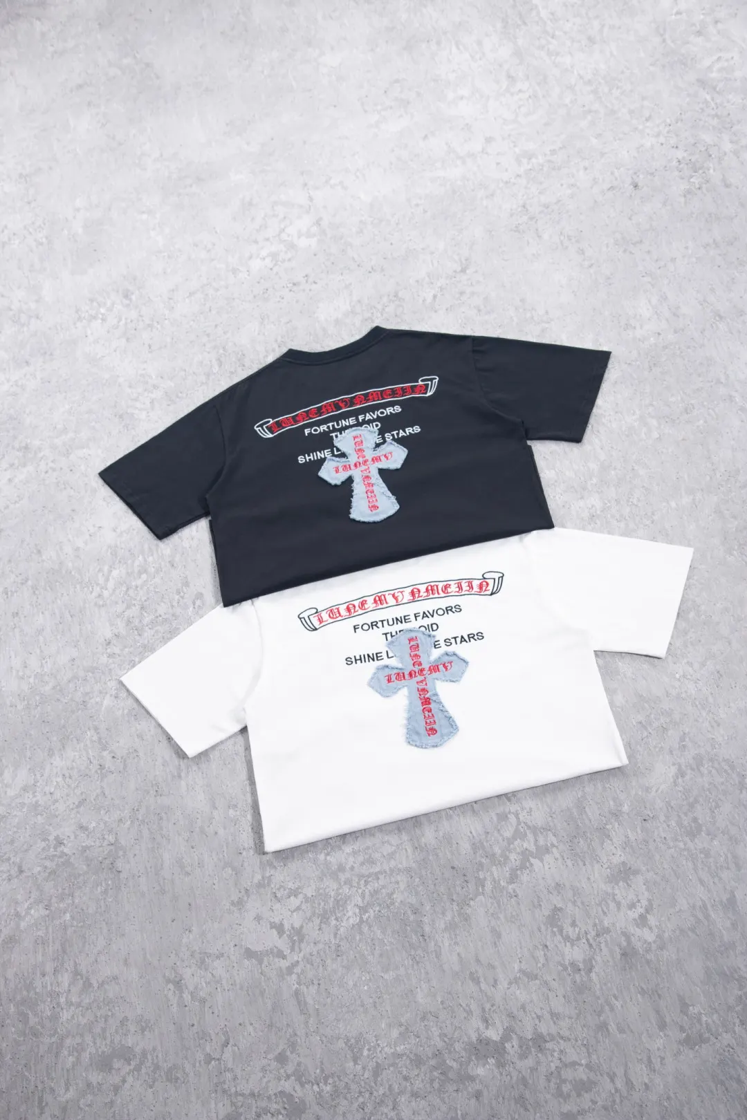 Embroidered Cross Logo Heavyweight Cotton T-Shirt D12523682 — view 5