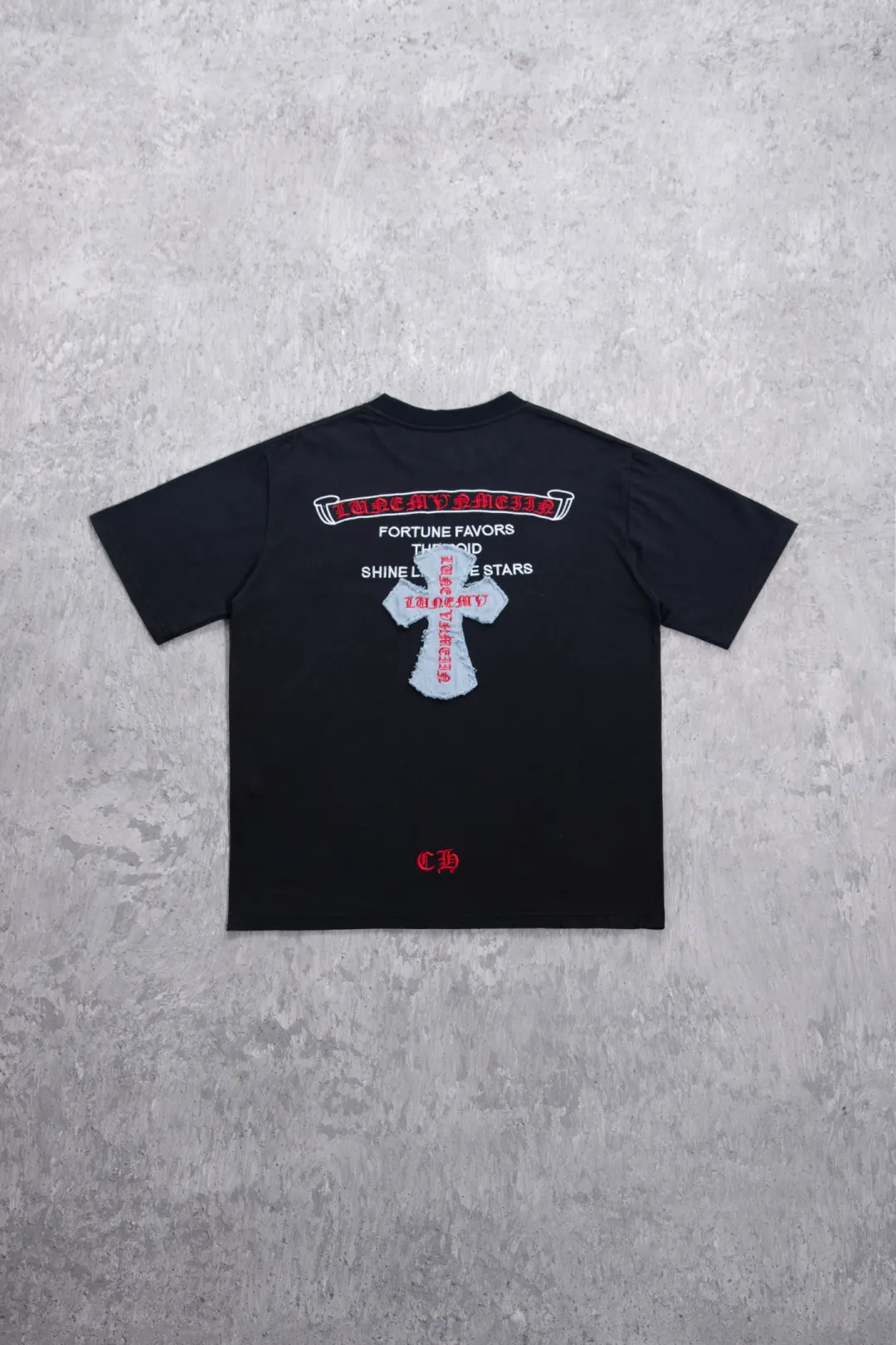 Embroidered Cross Logo Heavyweight Cotton T-Shirt D12523682 — view 14