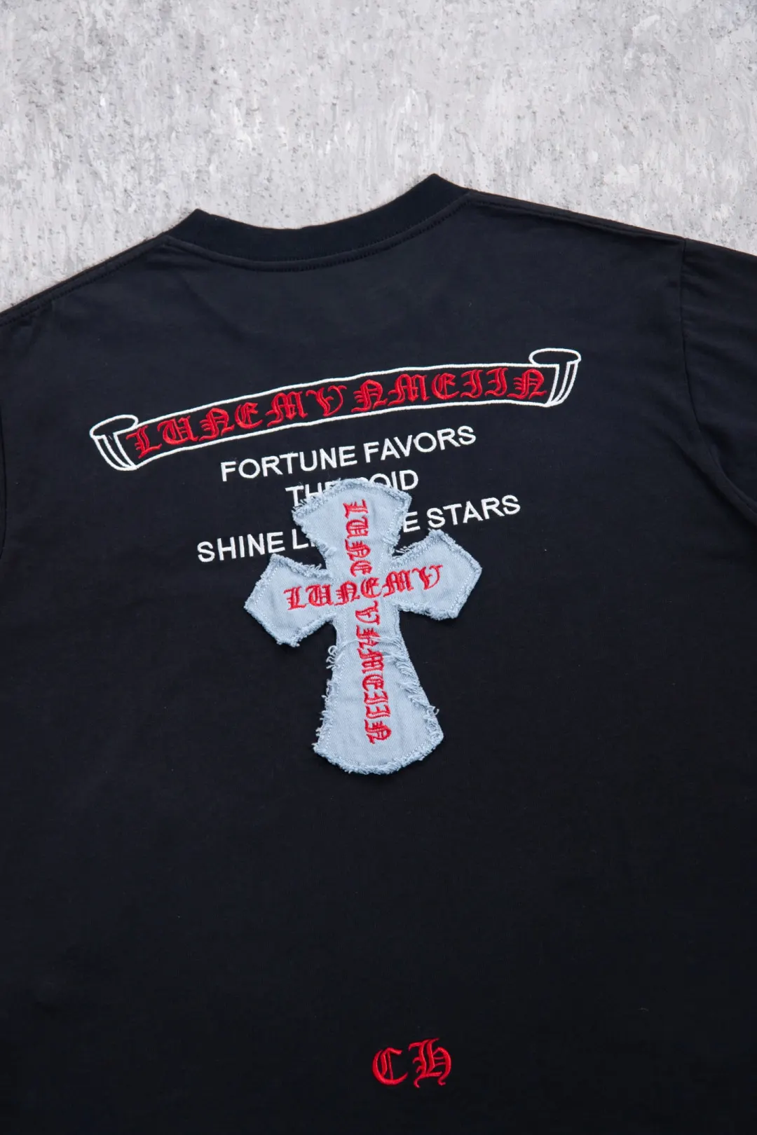 Embroidered Cross Logo Heavyweight Cotton T-Shirt D12523682 — view 15