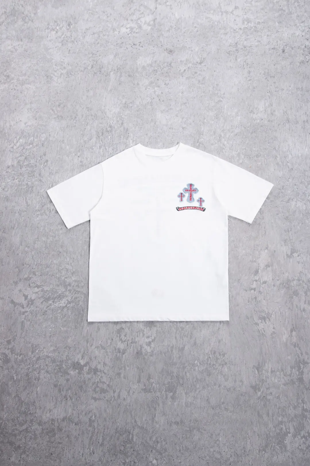 Embroidered Cross Logo Heavyweight Cotton T-Shirt D12523682 — view 16