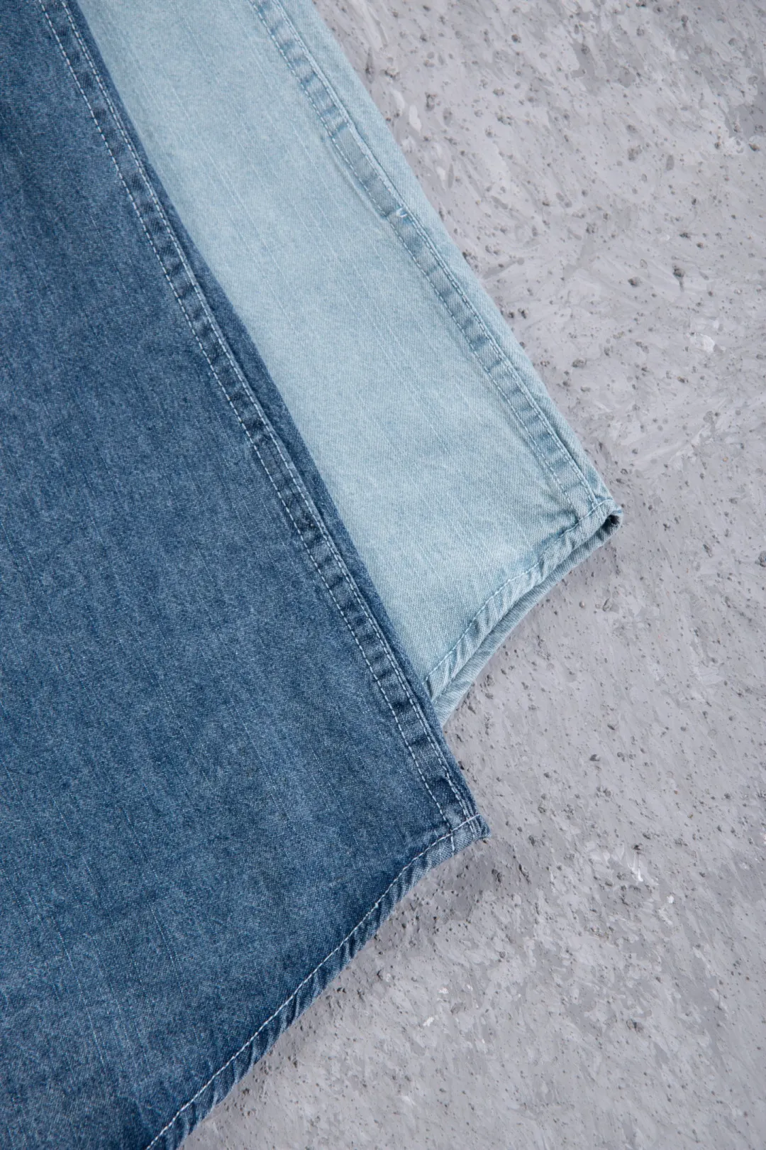 Embroidered Logo Washed Denim Shirt D17523701 — view 70