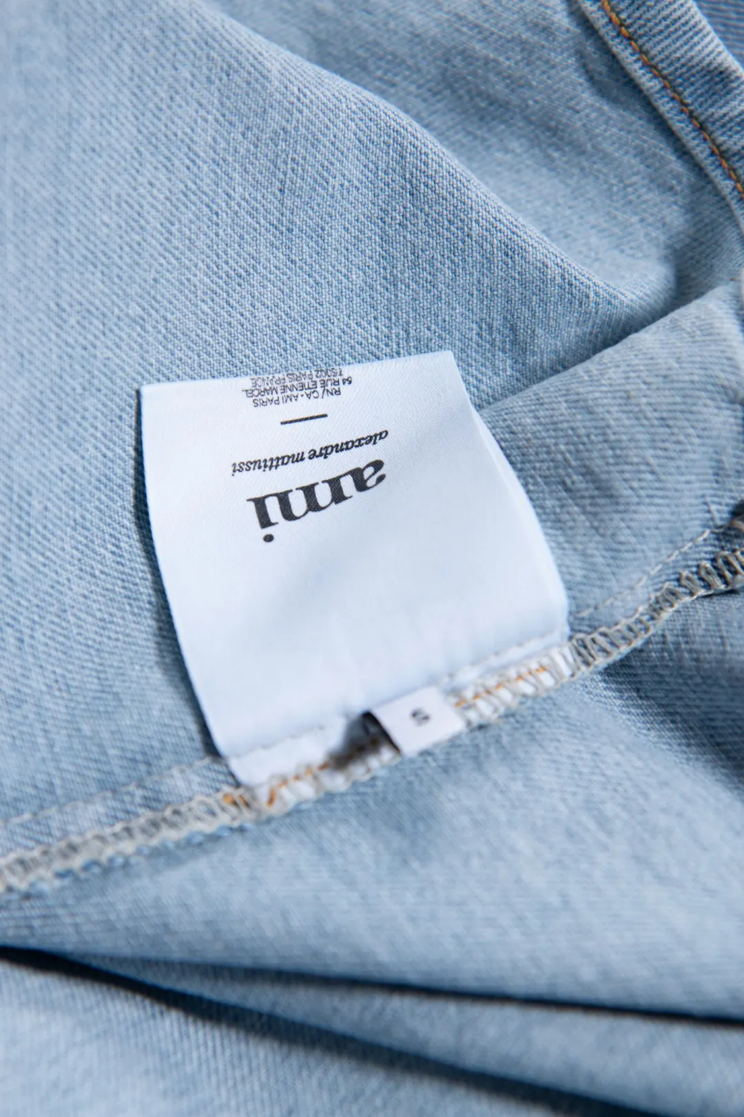 Ami de Coeur Embroidered Denim Shirt D19523700 — view 31