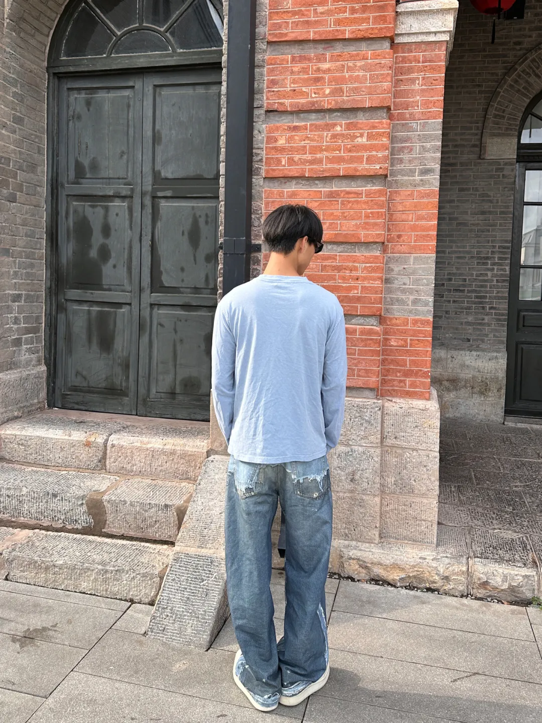 Logo-Print Cotton Long-Sleeve T-Shirt D13023704 — view 23