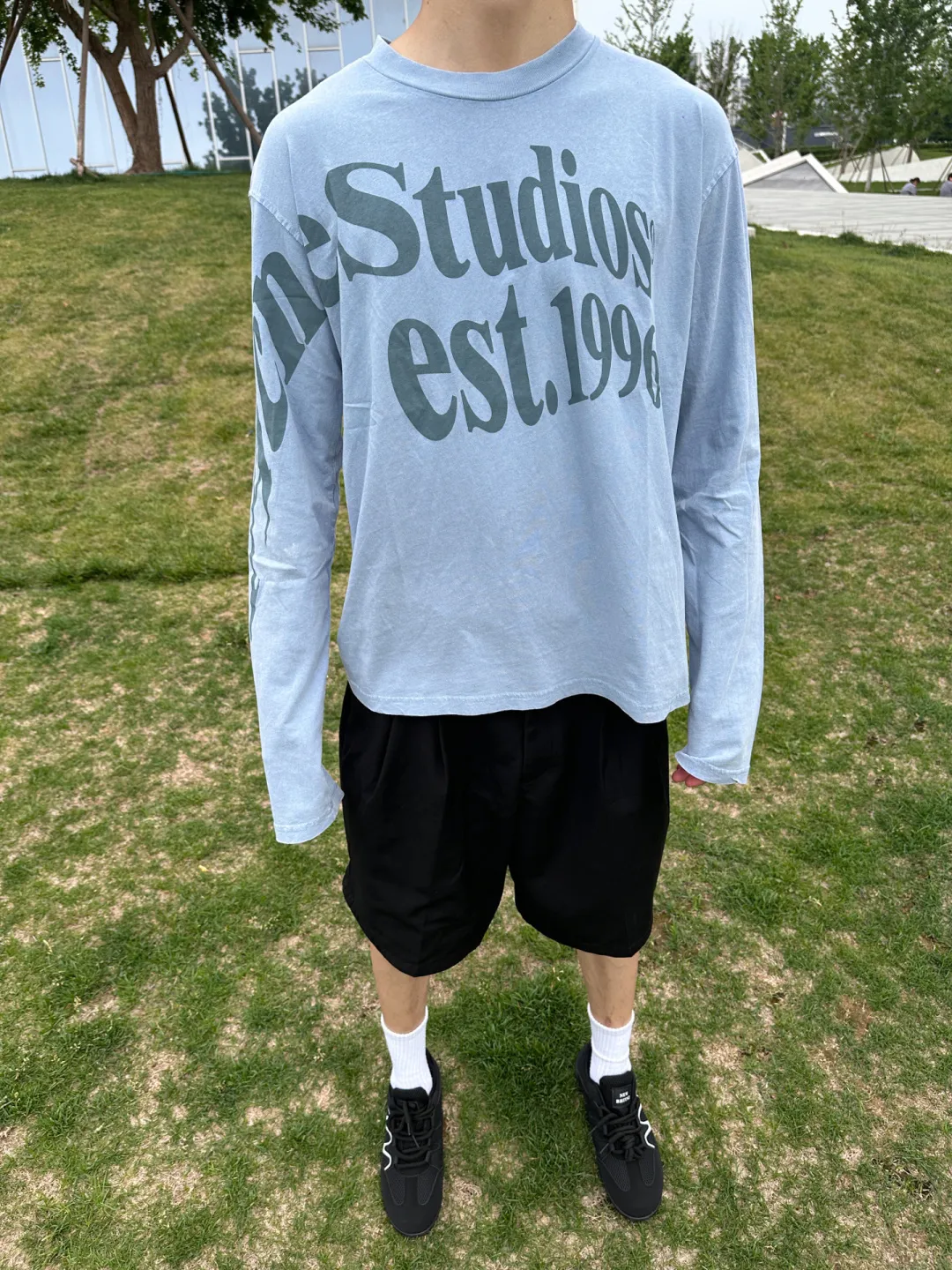 Logo-Print Cotton Long-Sleeve T-Shirt D13023704 — view 31