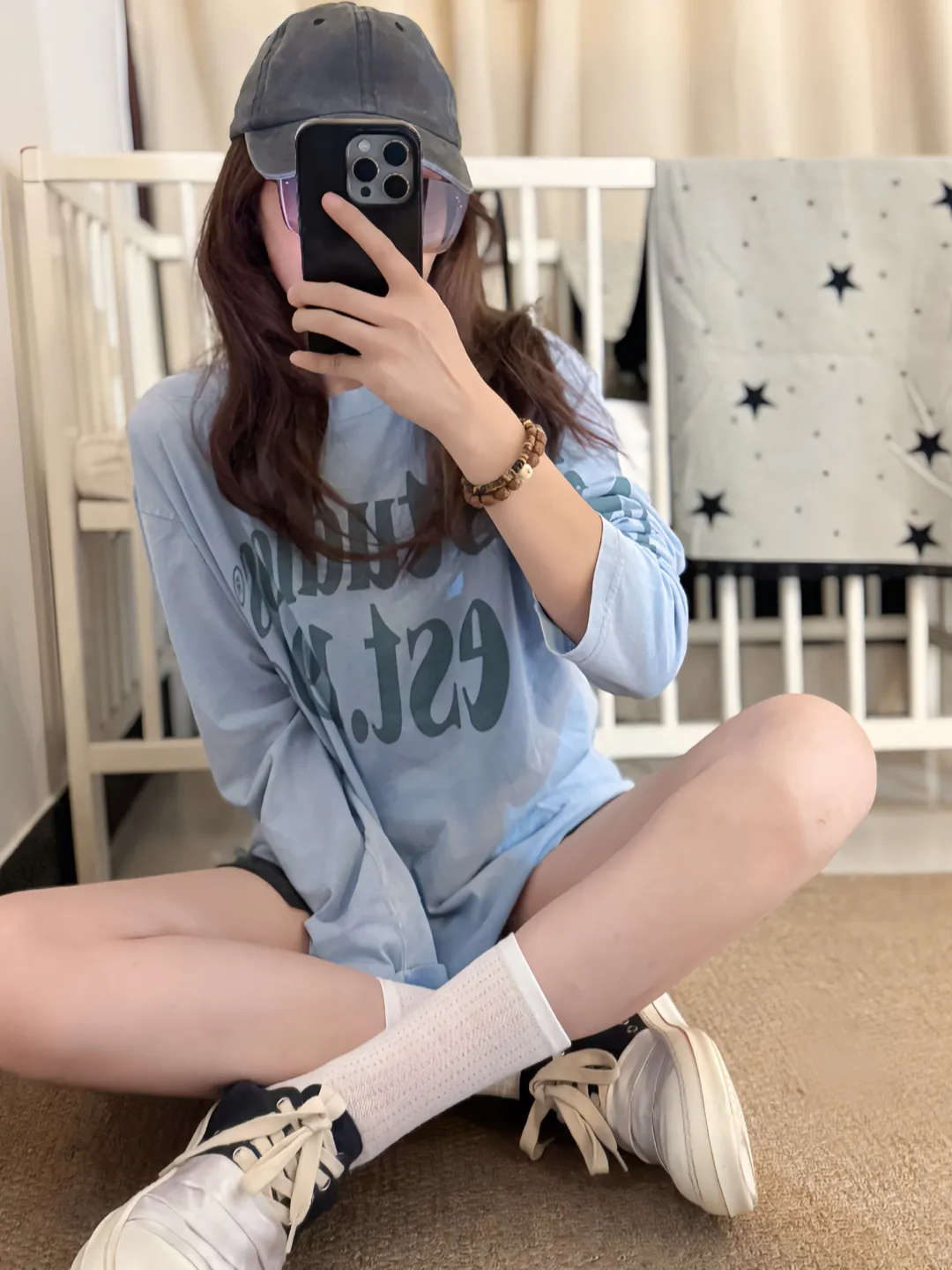 Logo-Print Cotton Long-Sleeve T-Shirt D13023704 — view 33