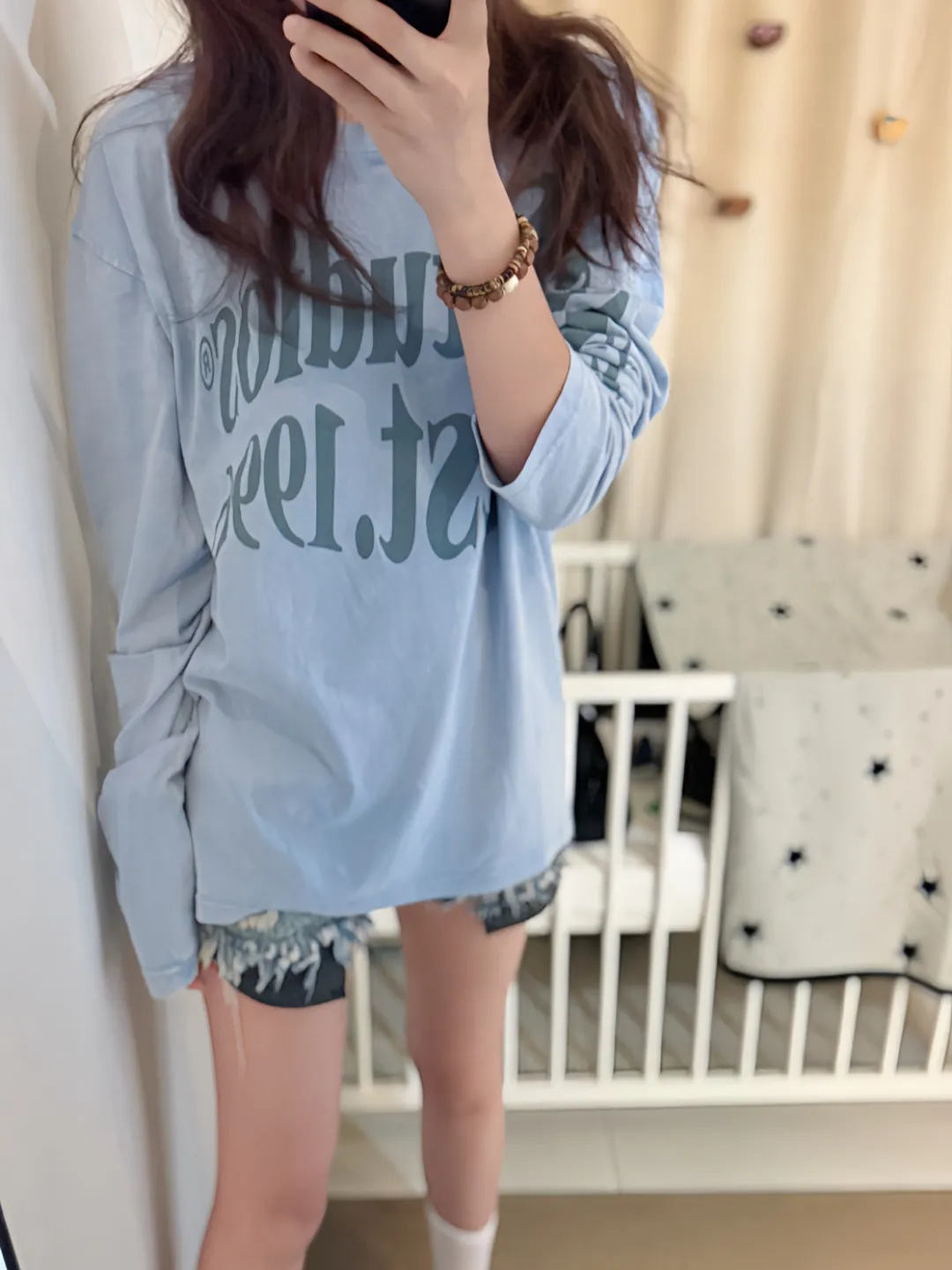 Logo-Print Cotton Long-Sleeve T-Shirt D13023704 — view 34