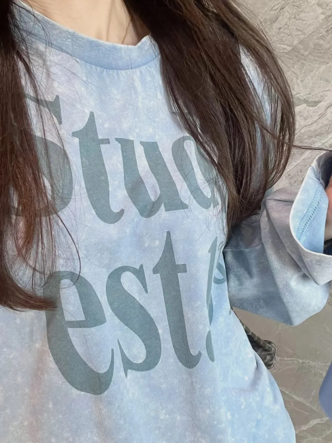 Logo-Print Cotton Long-Sleeve T-Shirt D13023704 — view 45