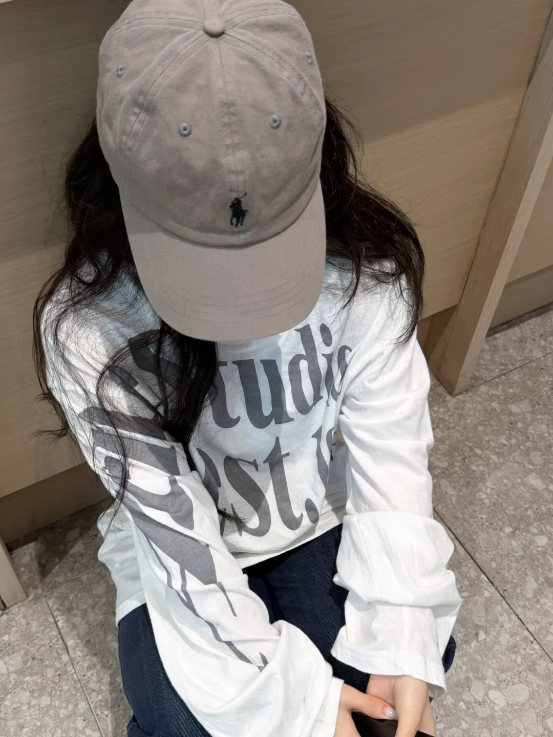Logo-Print Cotton Long-Sleeve T-Shirt D13023704 — view 57
