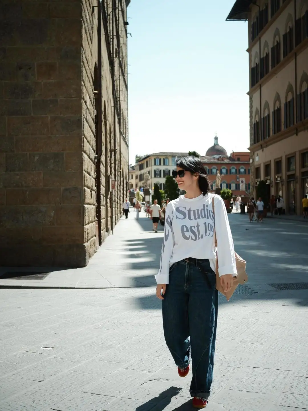 Logo-Print Cotton Long-Sleeve T-Shirt D13023704 — view 62