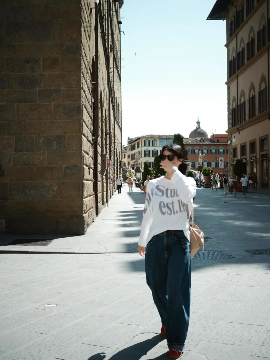 Logo-Print Cotton Long-Sleeve T-Shirt D13023704 — view 63