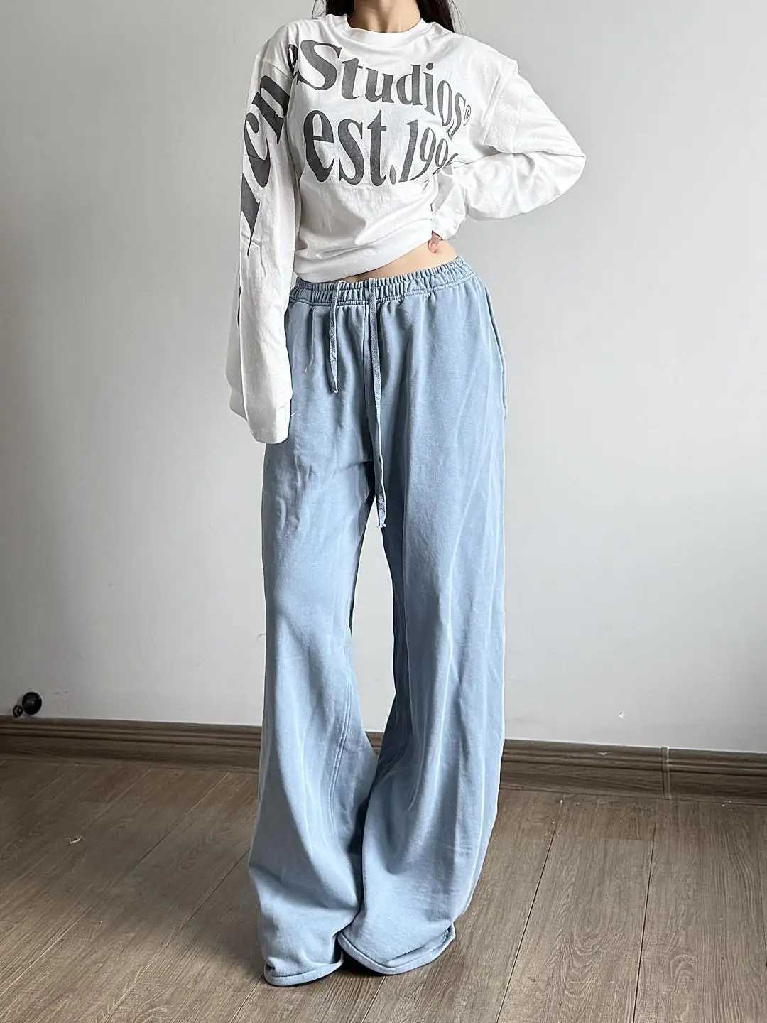 Logo-Print Cotton Long-Sleeve T-Shirt D13023704 — view 66