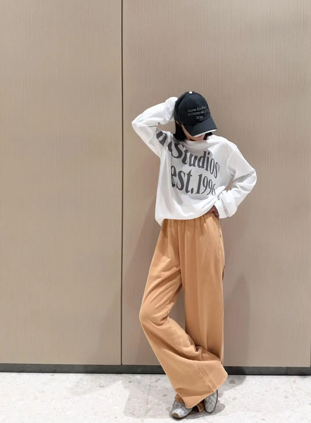 Logo-Print Cotton Long-Sleeve T-Shirt D13023704 — view 69