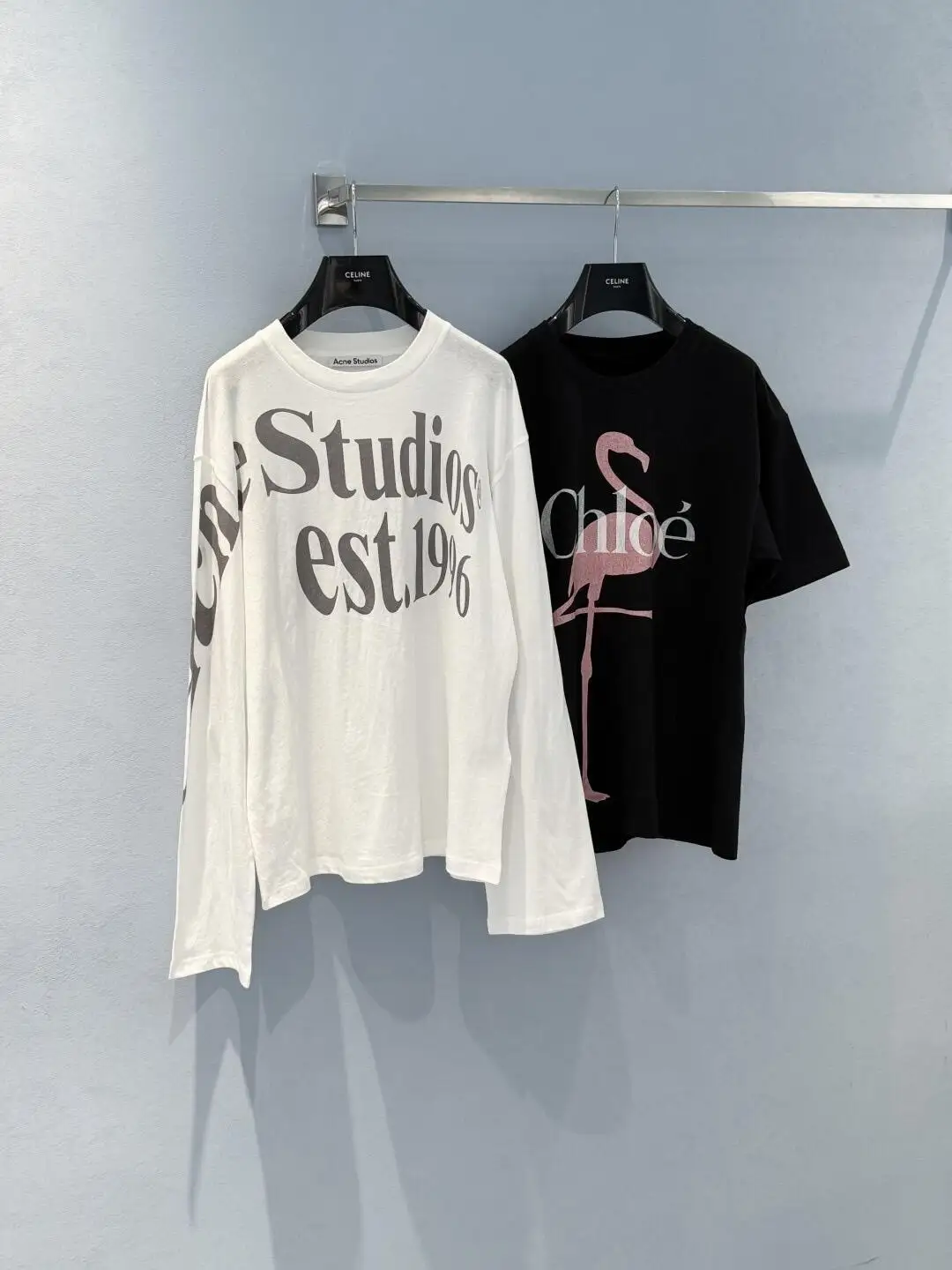Logo-Print Cotton Long-Sleeve T-Shirt D13023704 — view 70