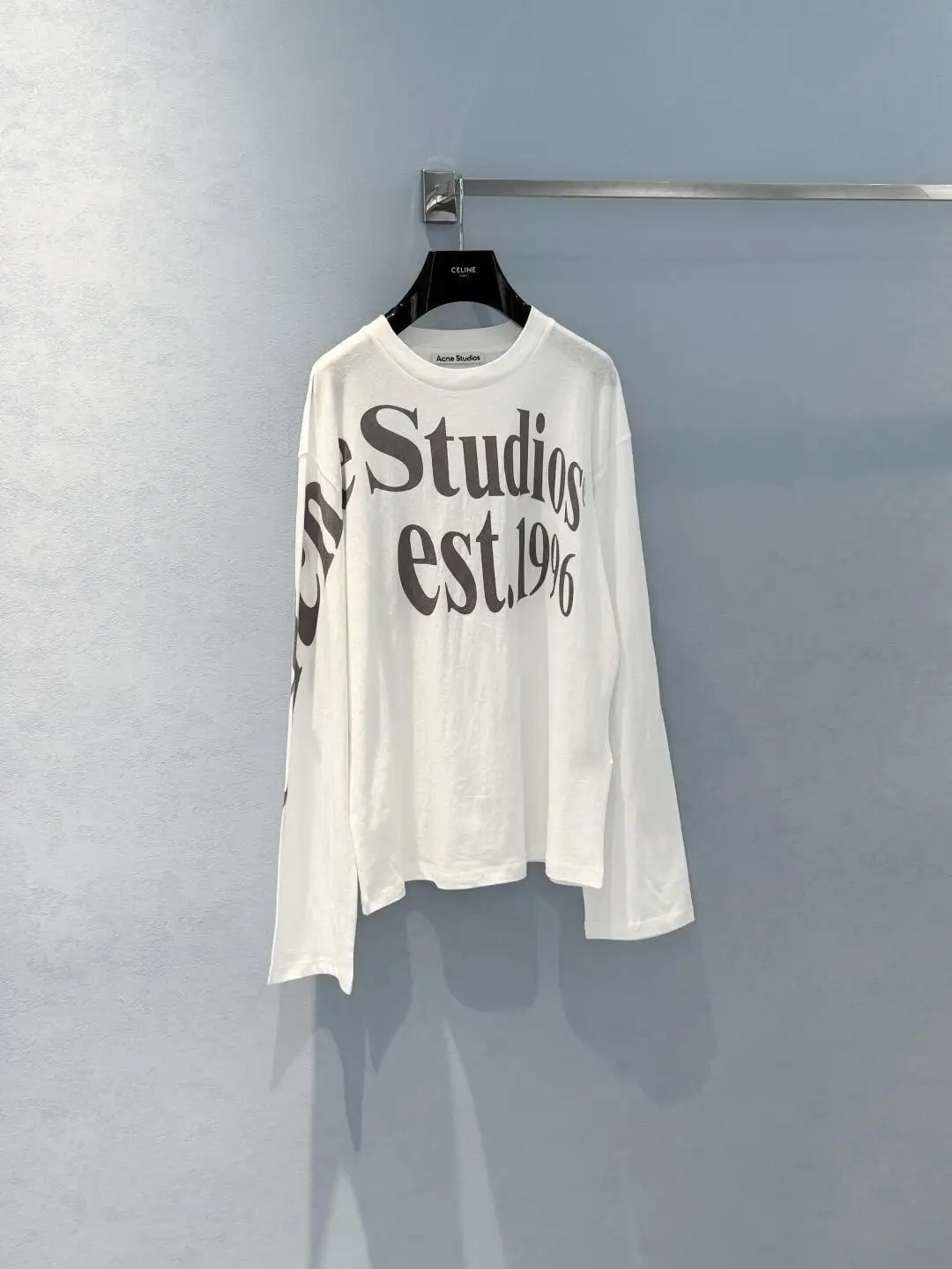Logo-Print Cotton Long-Sleeve T-Shirt D13023704 — view 72