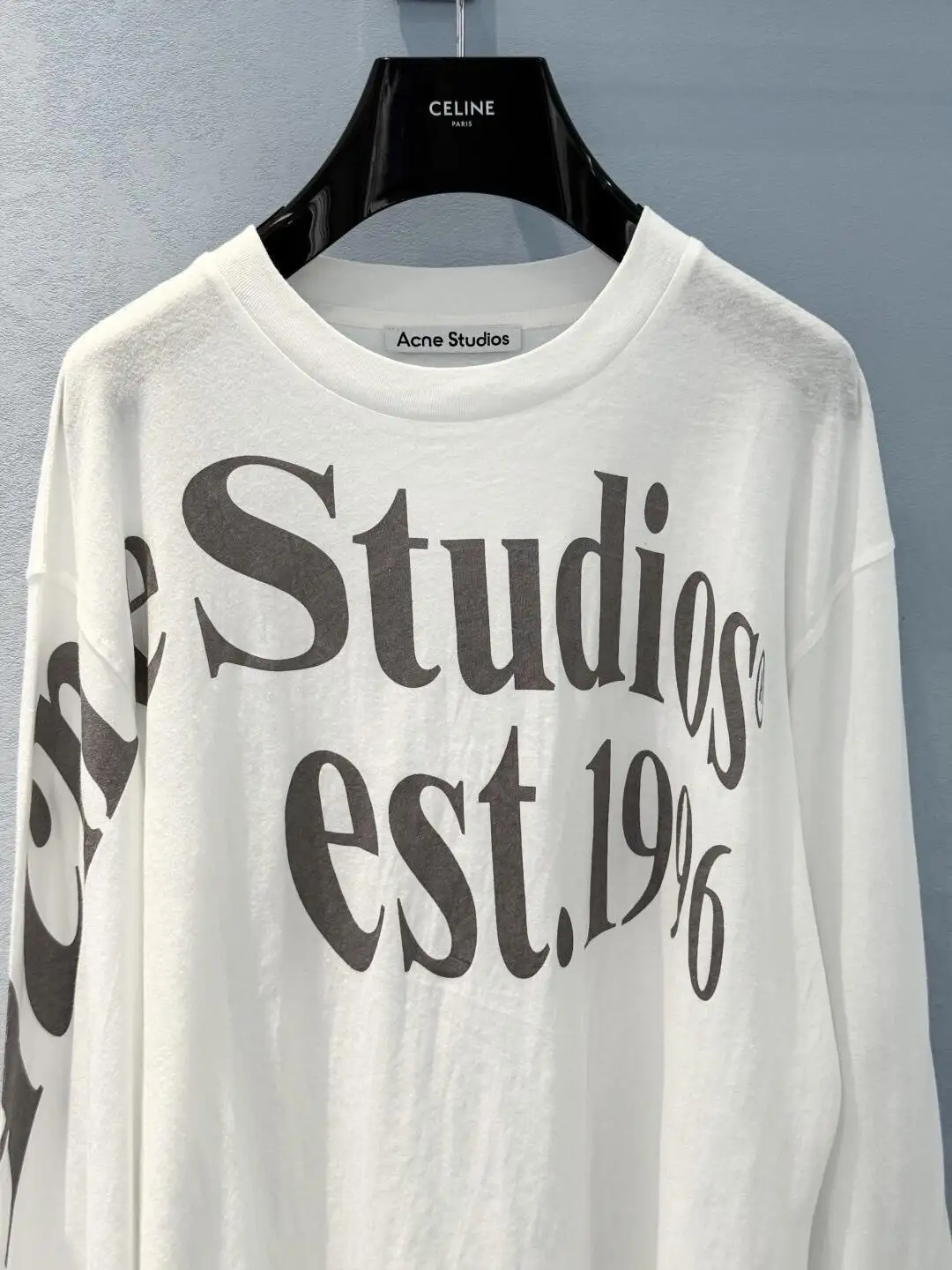 Logo-Print Cotton Long-Sleeve T-Shirt D13023704 — view 73