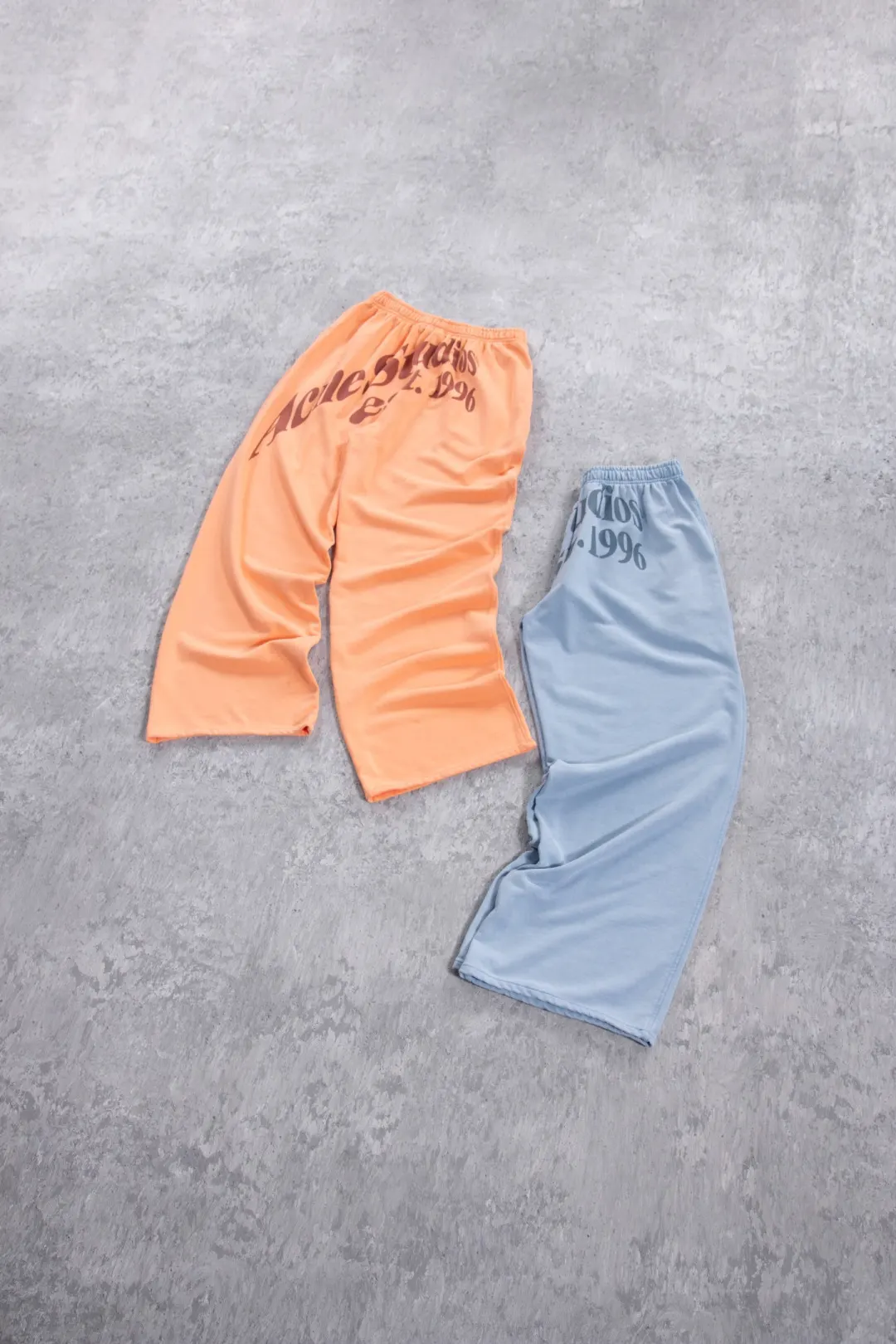 Logo Print Washed Cotton Sweatpants D18523692 — view 4