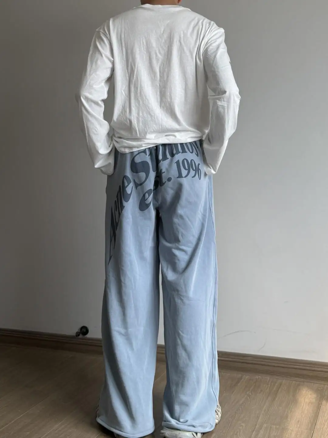 Logo Print Washed Cotton Sweatpants D18523692 — view 68