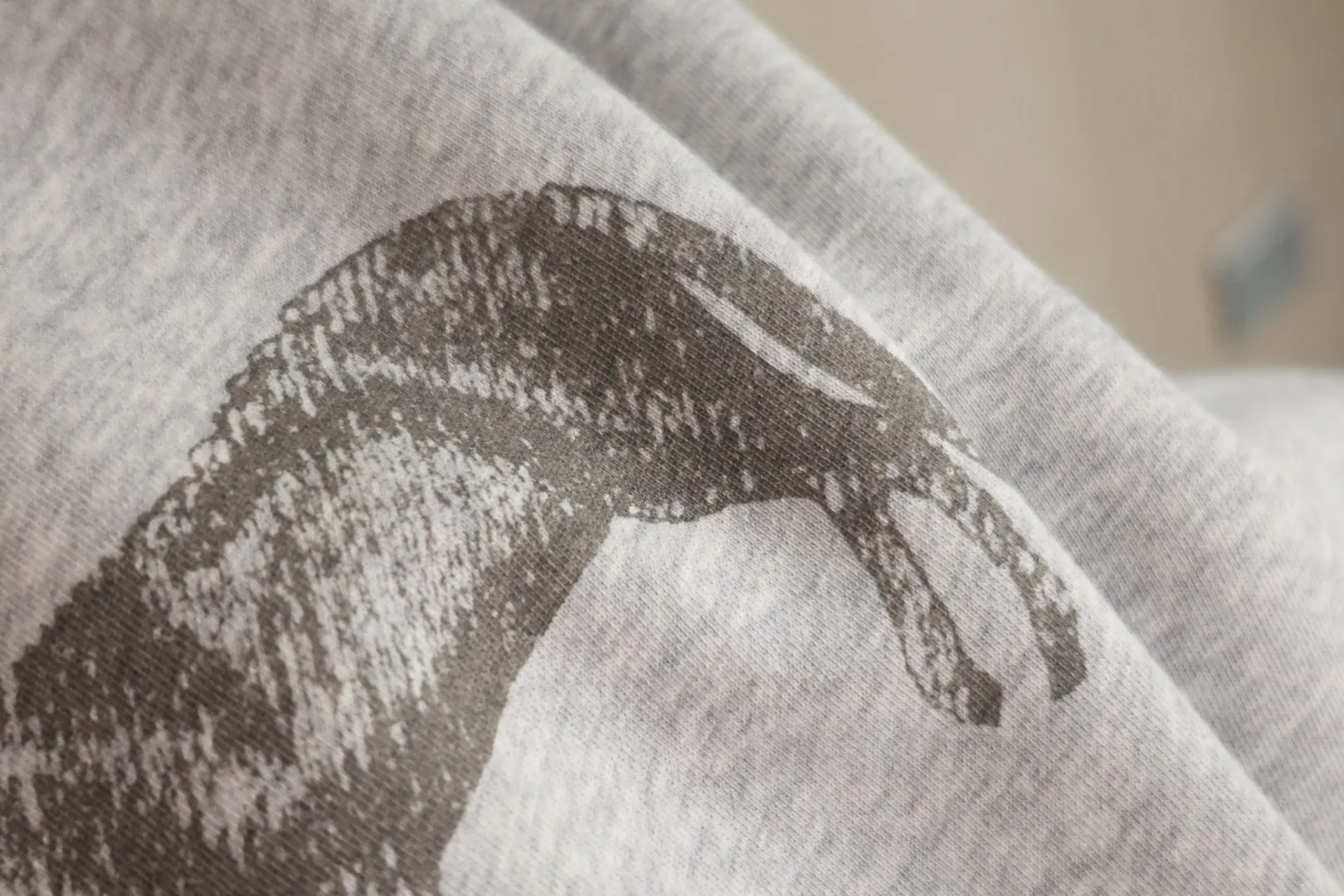 Donkey Sketch Print Crew-Neck Sweatshirt D15023709 — view 10