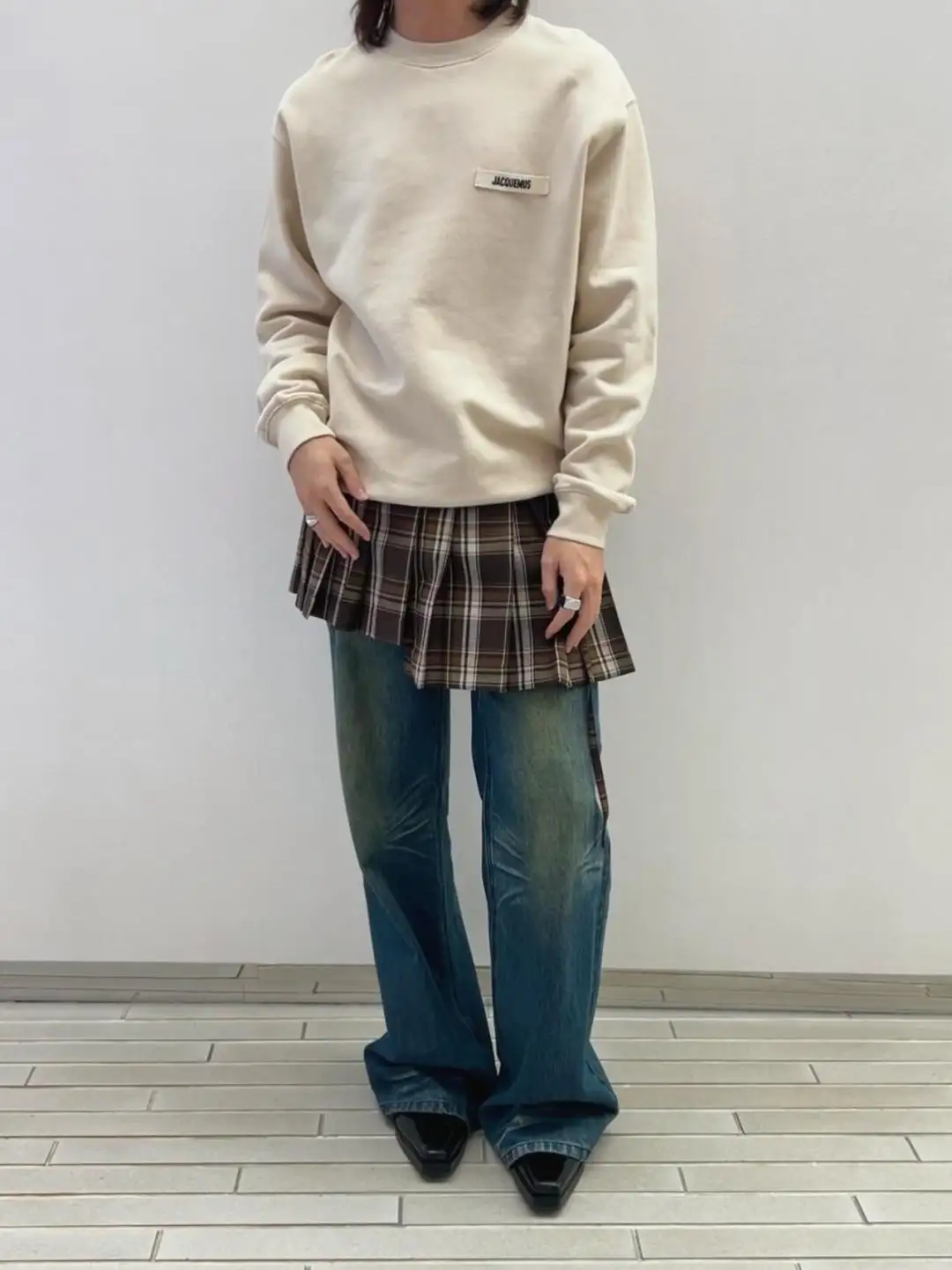 Logo-Patch Cotton-Terry Sweatshirt D15023711 — view 13