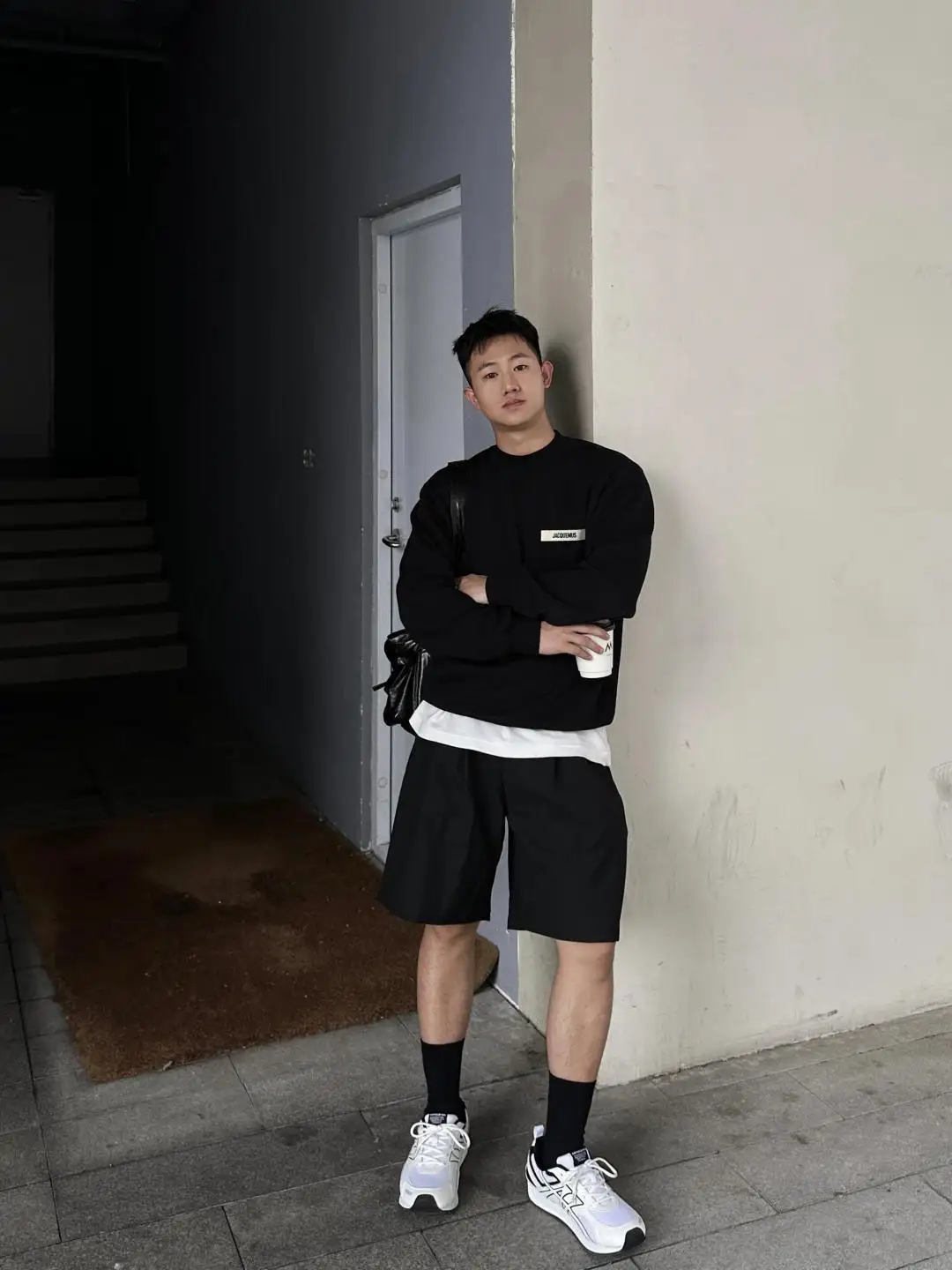Logo-Patch Cotton-Terry Sweatshirt D15023711 — view 28