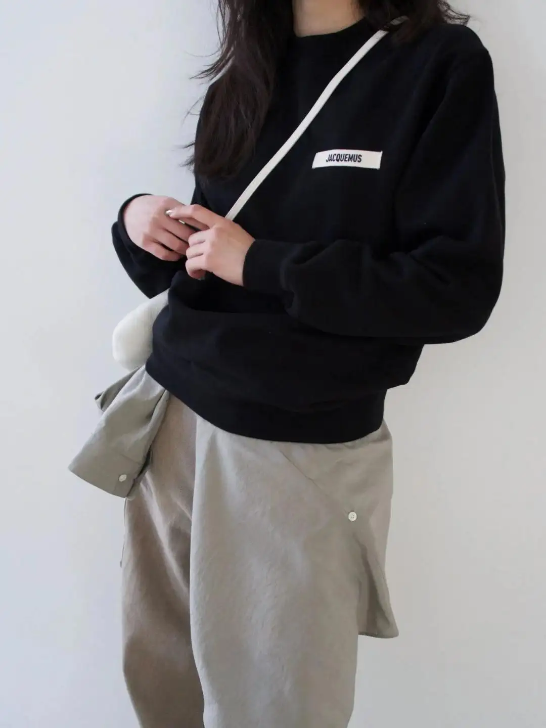 Logo-Patch Cotton-Terry Sweatshirt D15023711 — view 31