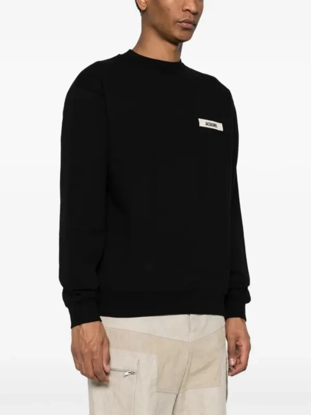 Logo-Patch Cotton-Terry Sweatshirt D15023711 — view 49