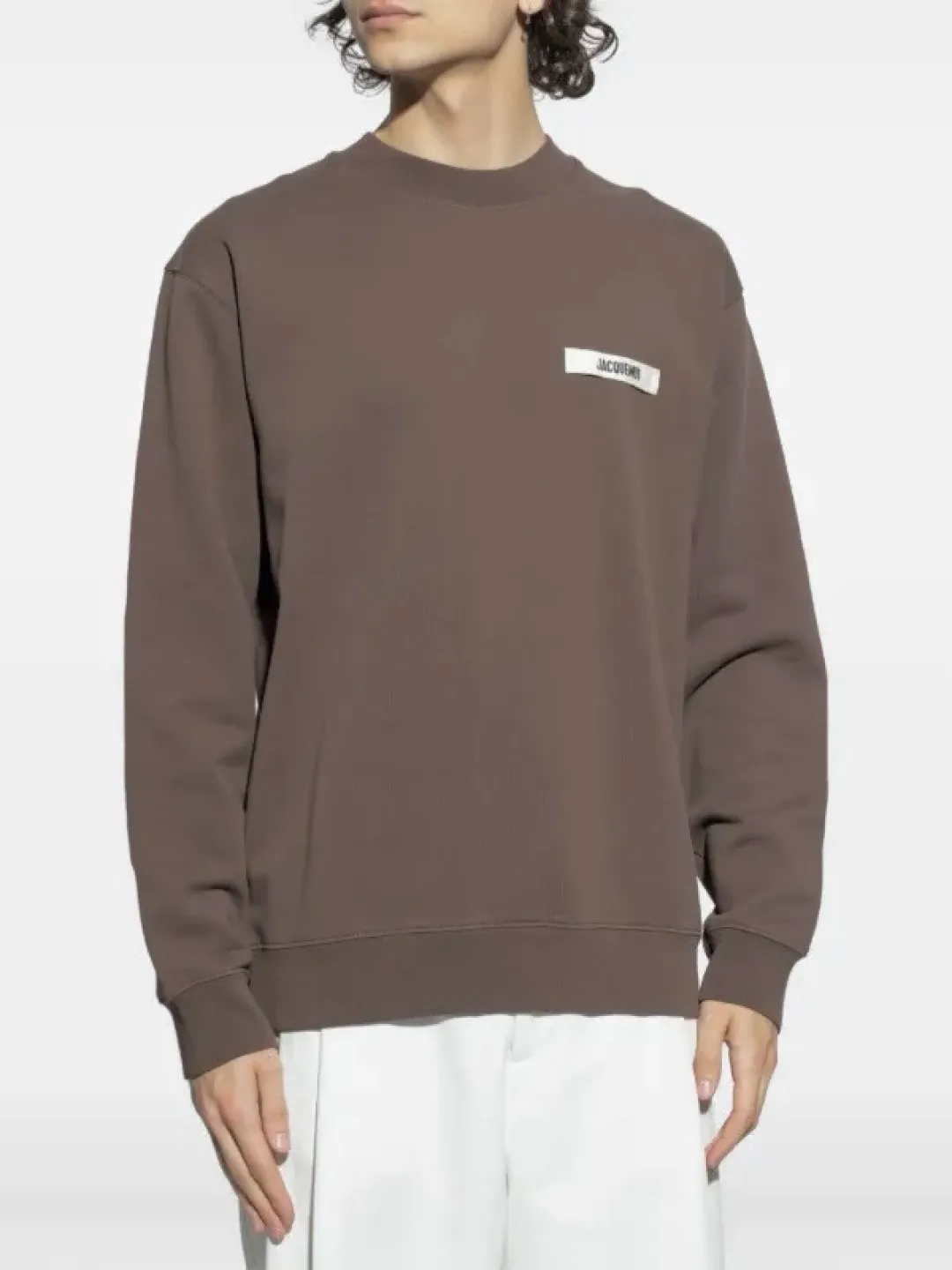 Logo-Patch Cotton-Terry Sweatshirt D15023711 — view 54