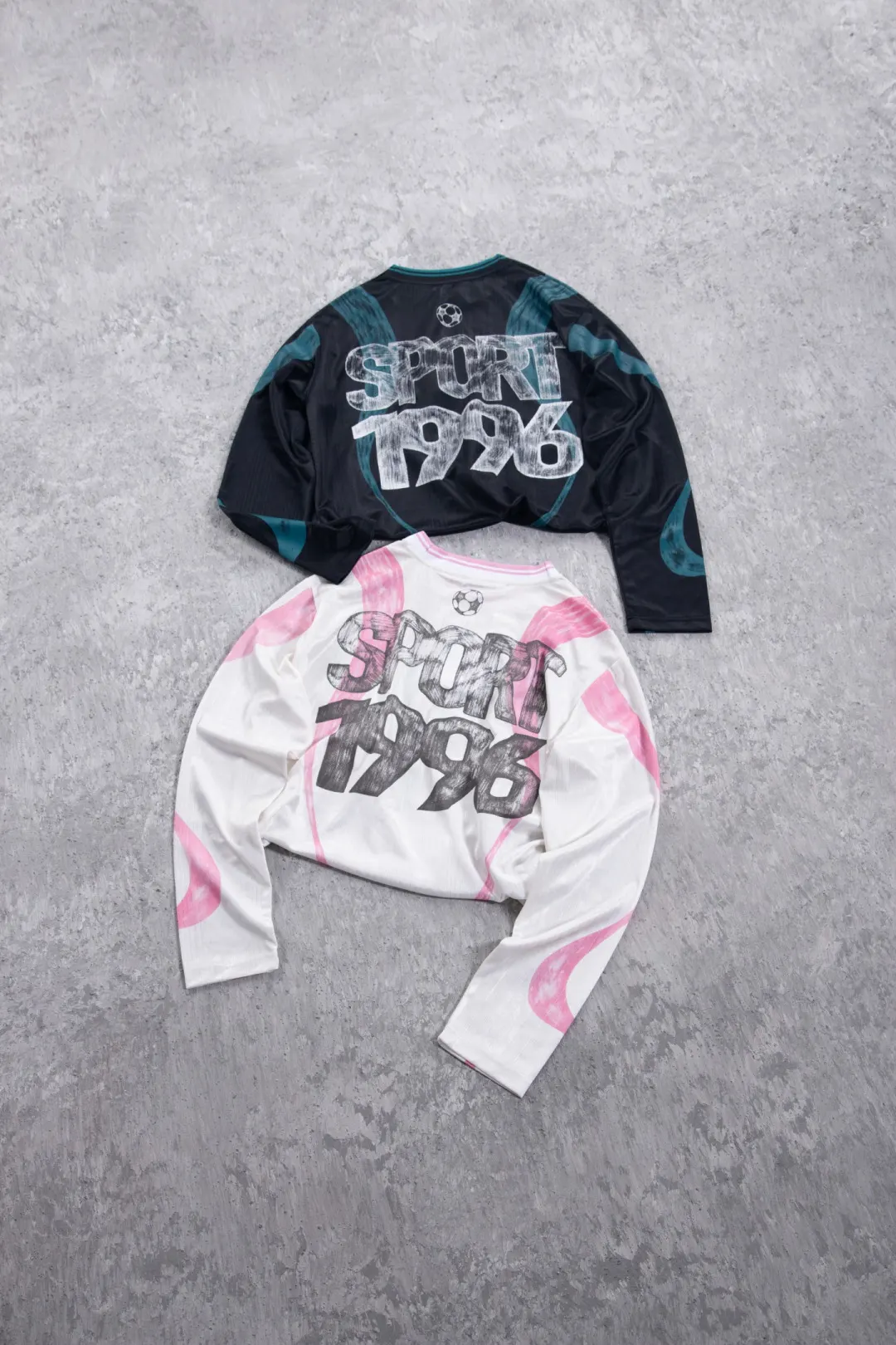 Bow Graphic Jacquard Football Jersey D15023707 — view 6