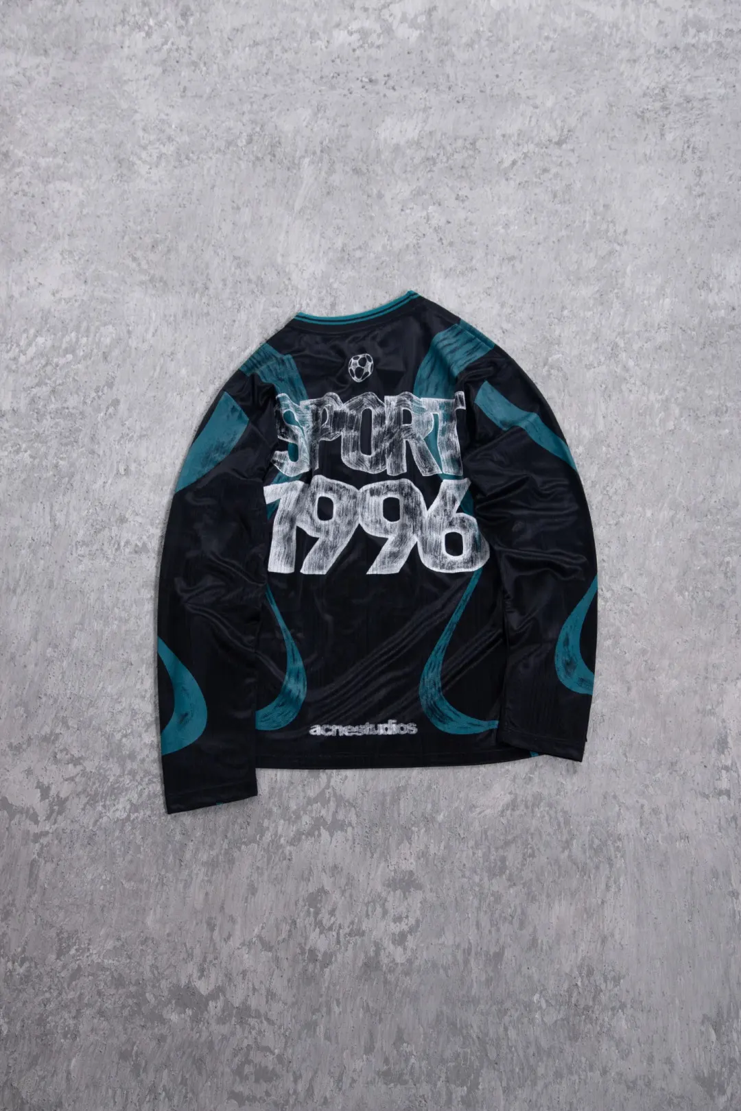 Bow Graphic Jacquard Football Jersey D15023707 — view 14