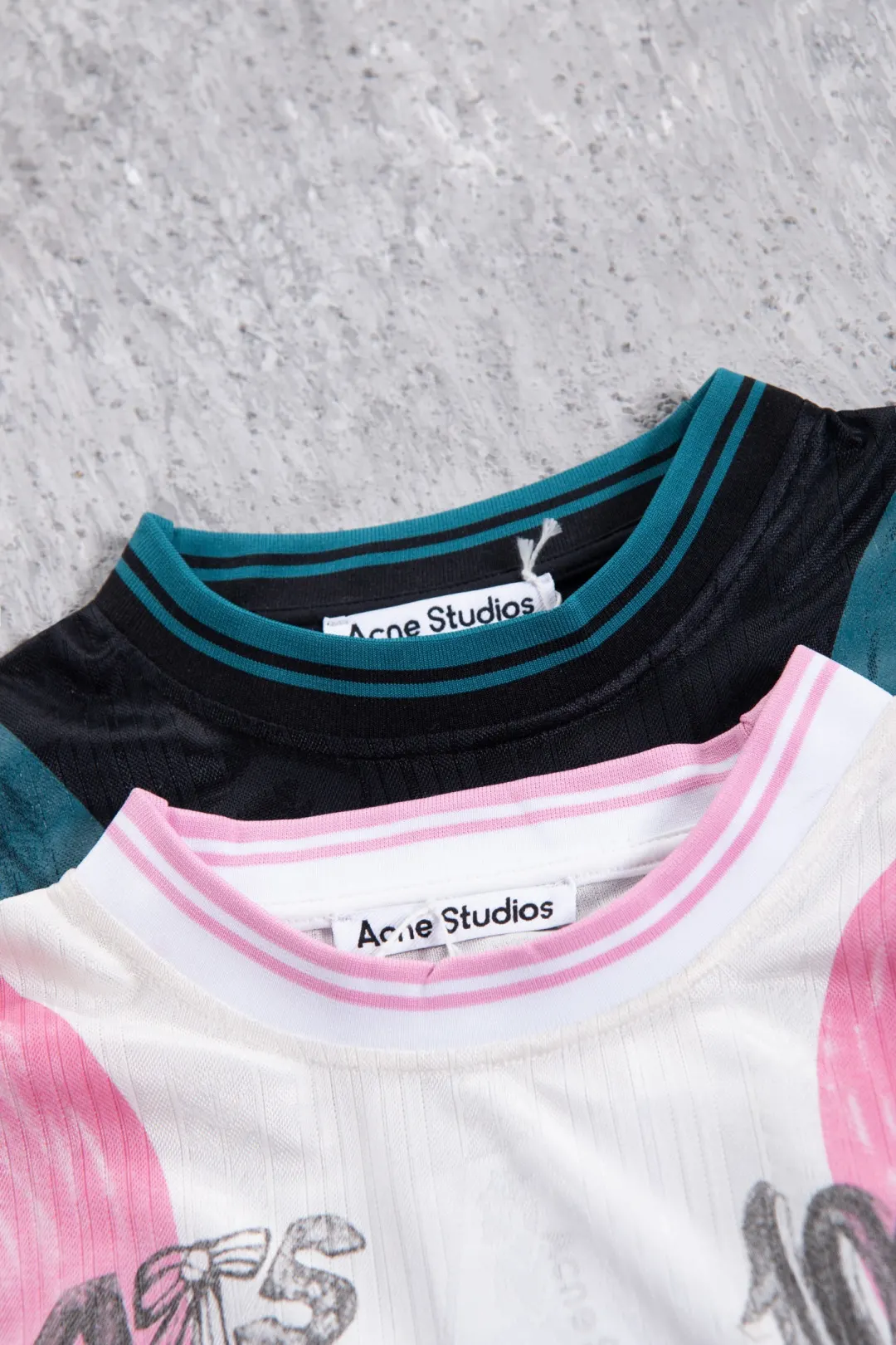 Bow Graphic Jacquard Football Jersey D15023707 — view 17