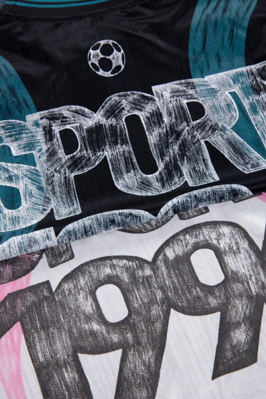 Bow Graphic Jacquard Football Jersey D15023707 — view 24