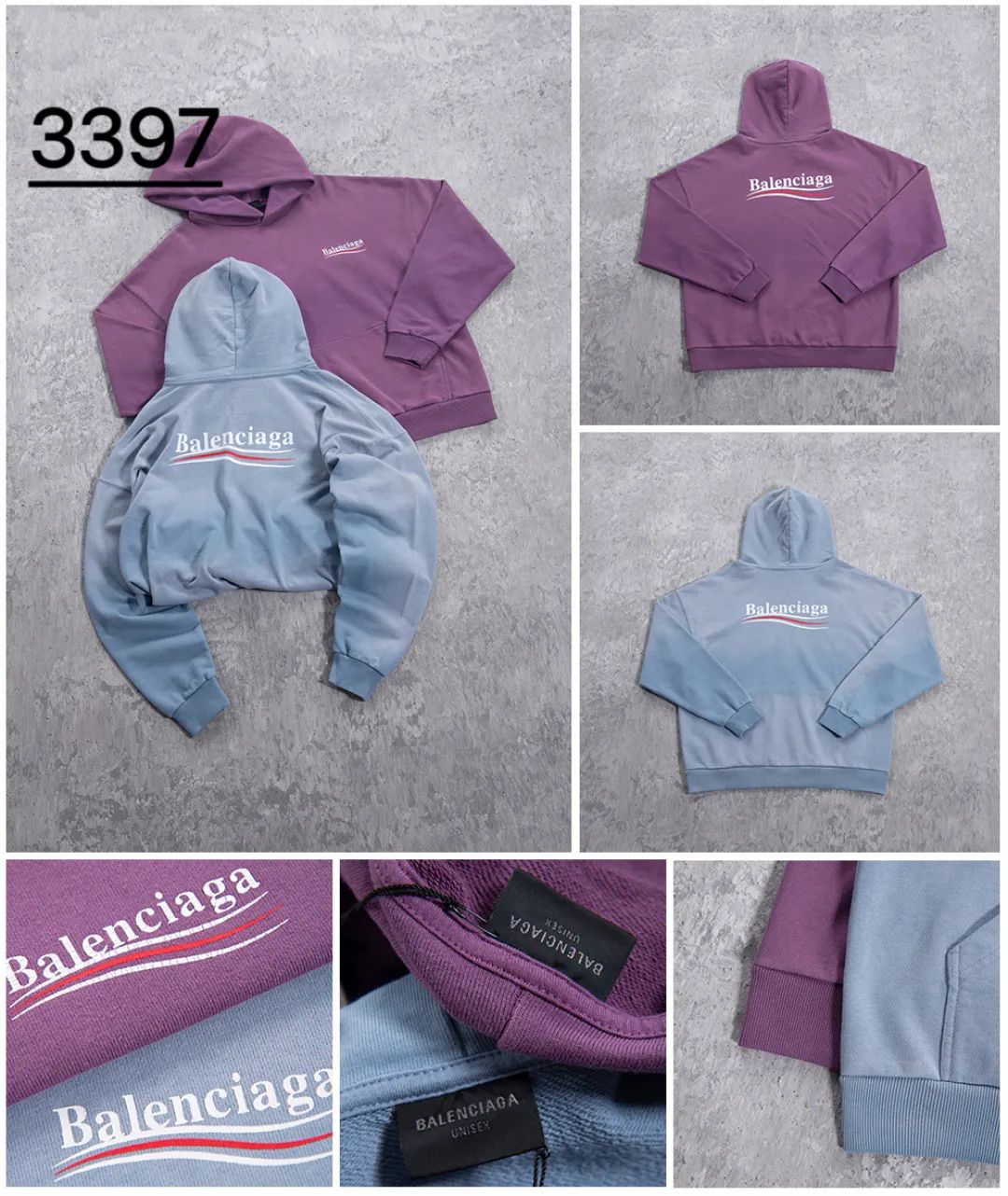 Logo-Print Washed Cotton Hoodie D19523702