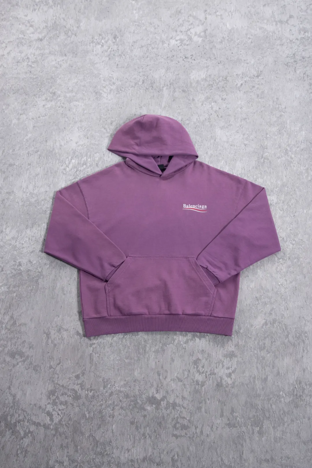 Logo-Print Washed Cotton Hoodie D19523702 — view 44