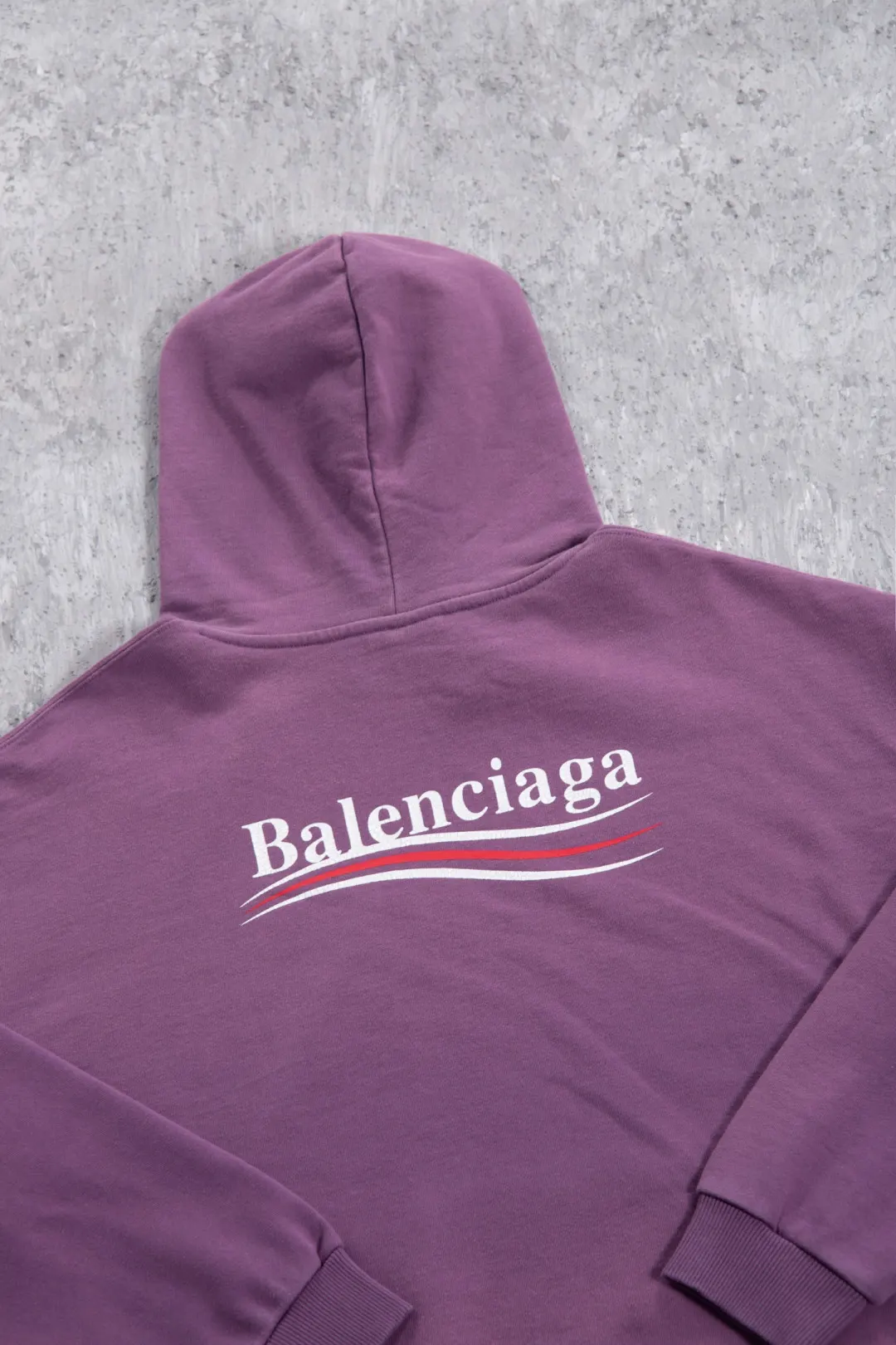 Logo-Print Washed Cotton Hoodie D19523702 — view 47
